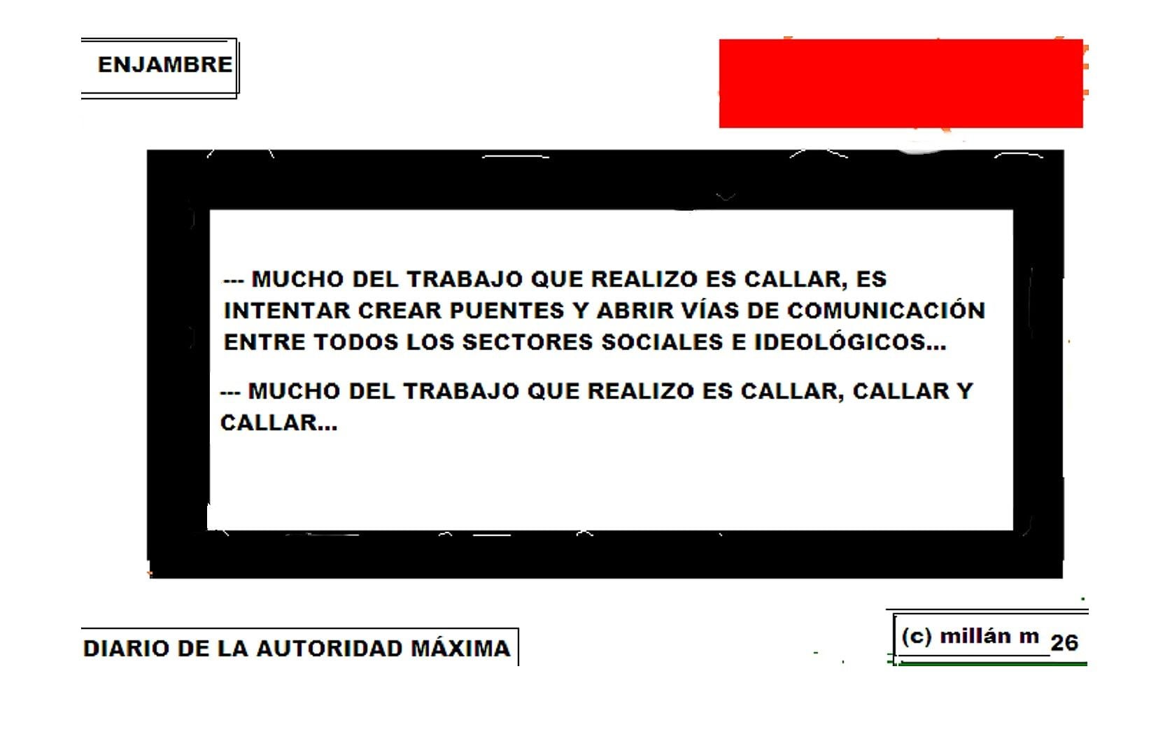 Callar, callar y callar