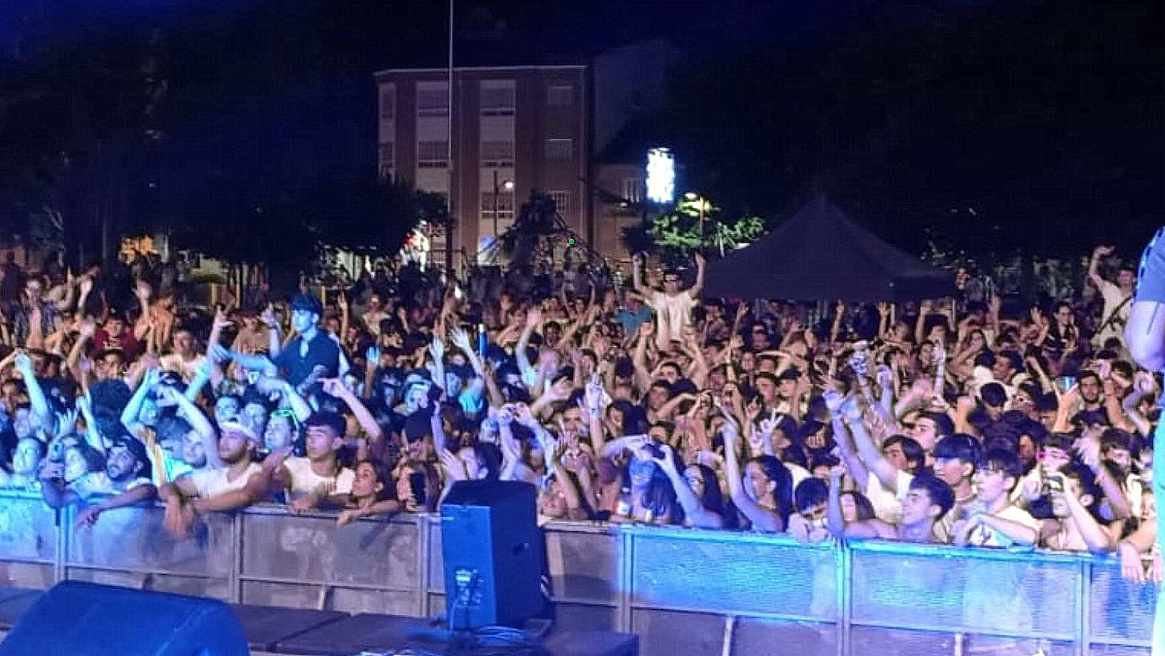 Público en las Festas do Carme
