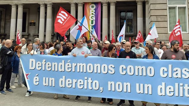 Protesta da CIG contra a Lei Mordaza Protesta da CIG contra a Lei Mordaza