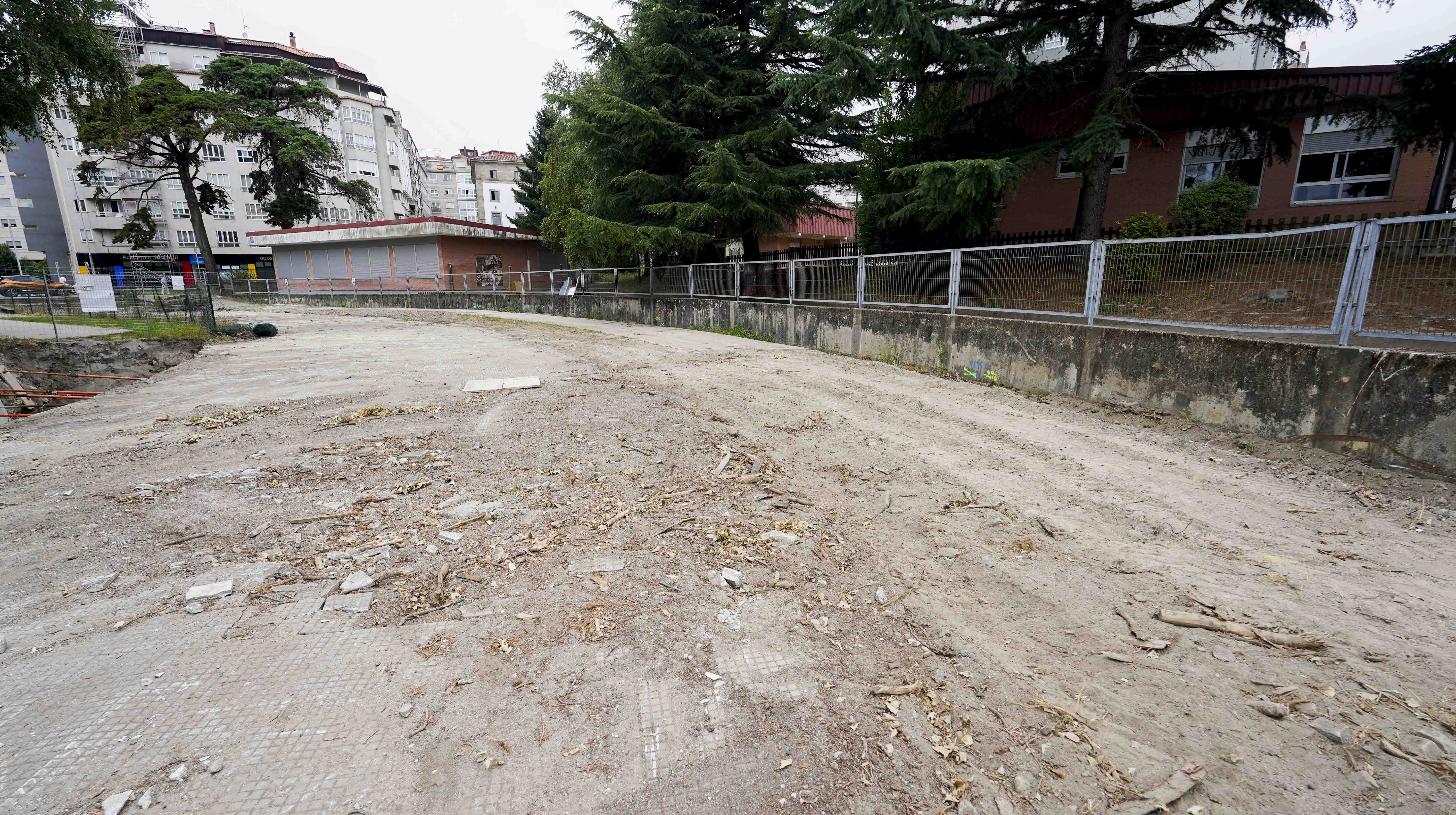 Obras de renaturalización del río Gafos en Campolongo Obras de renaturalización del río Gafos en Campolongo