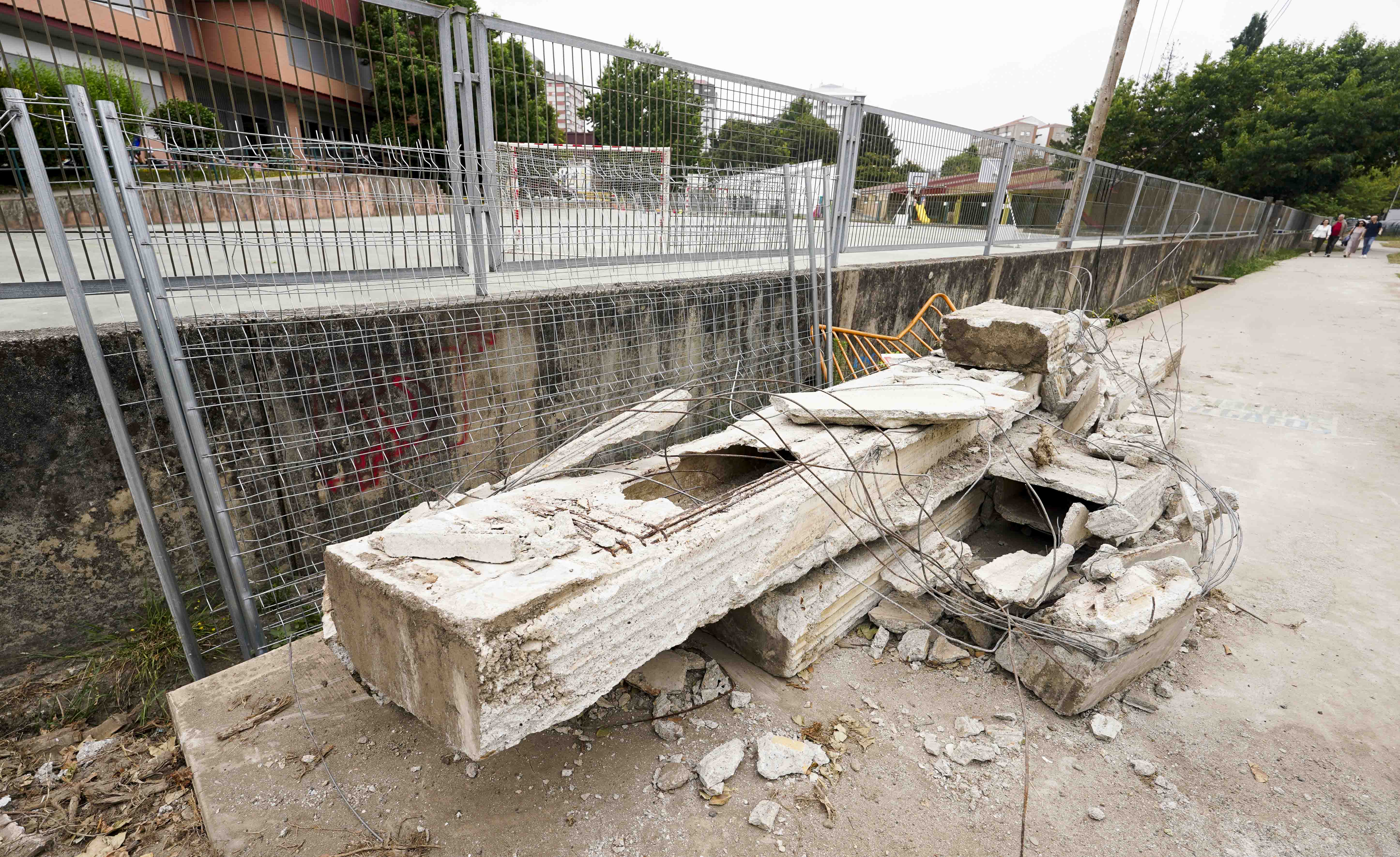 Obras de renaturalización del río Gafos en Campolongo Obras de renaturalización del río Gafos en Campolongo