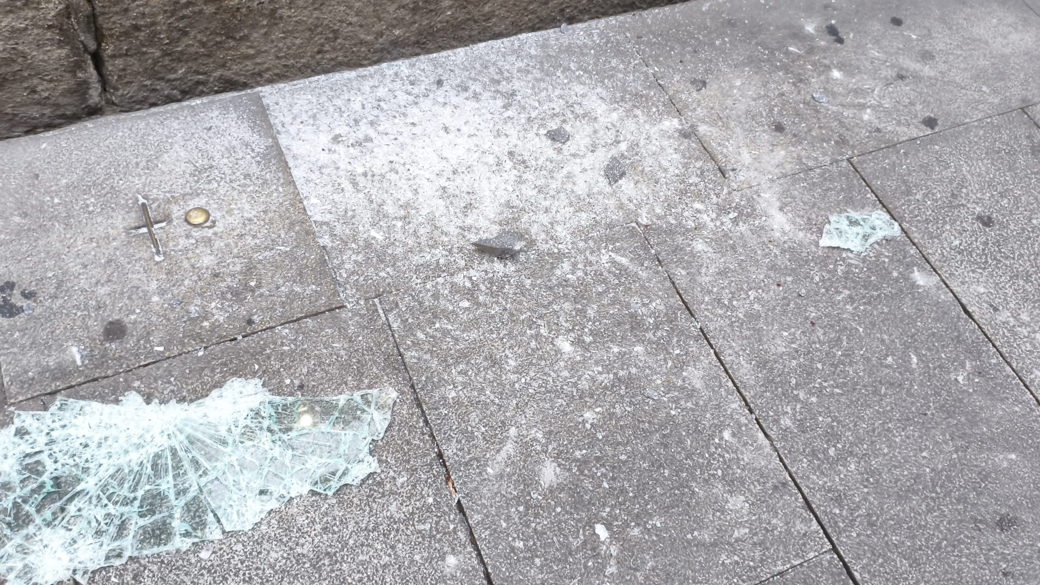 Estado de HerbaMeiga tras el segundo robo perpetrado en el local
