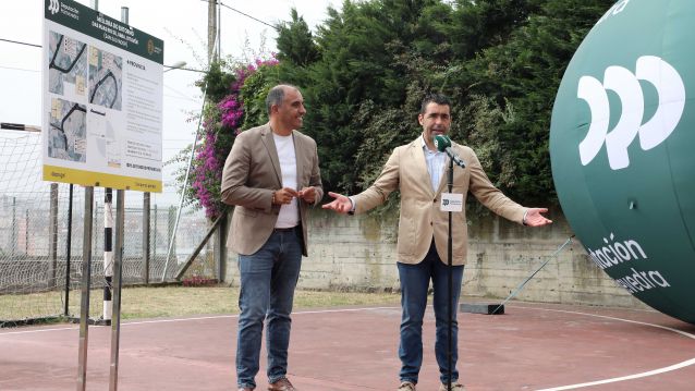 Ángel Moldes y Luis López en A Caeira Ángel Moldes y Luis López en A Caeira