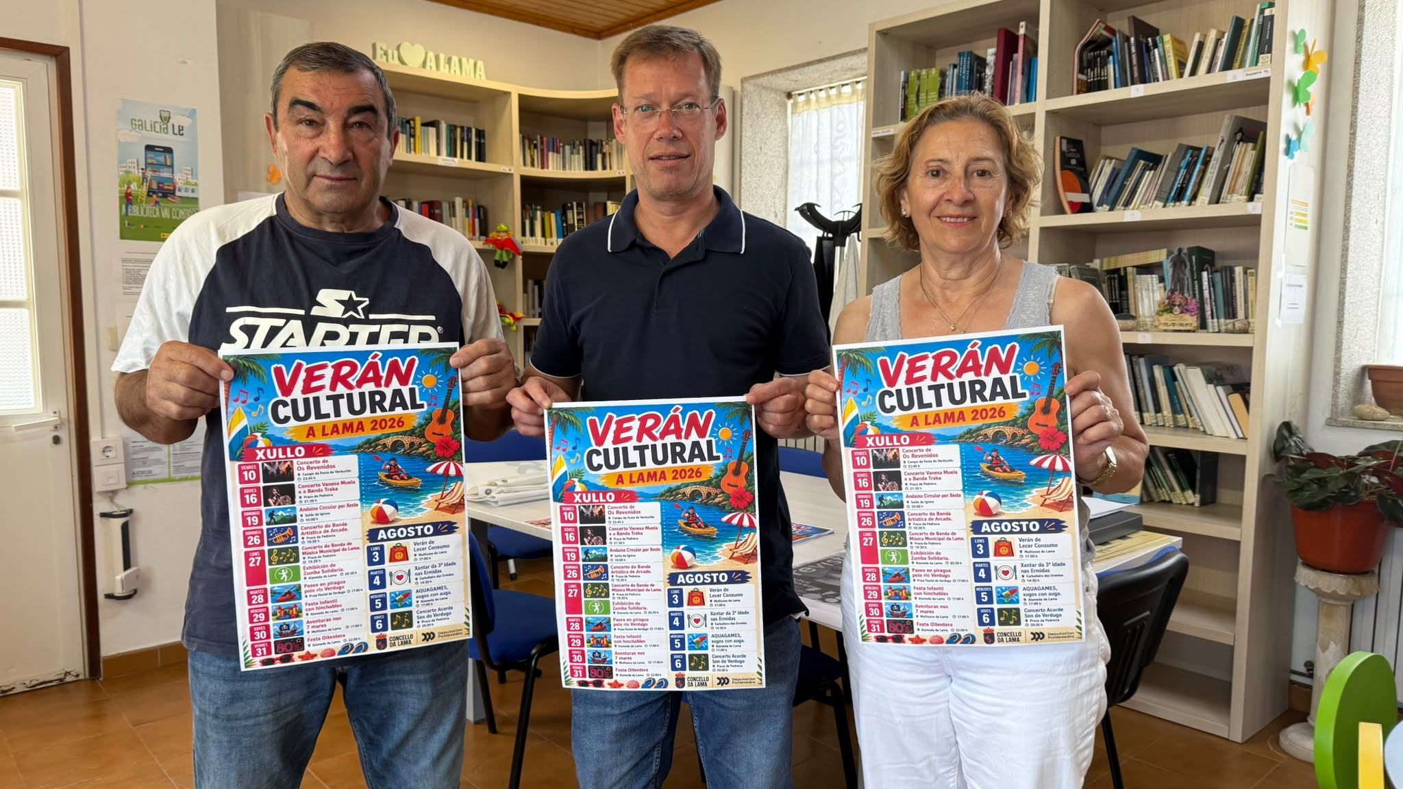 Presentación del Verán Cultural 2026 en A Lama