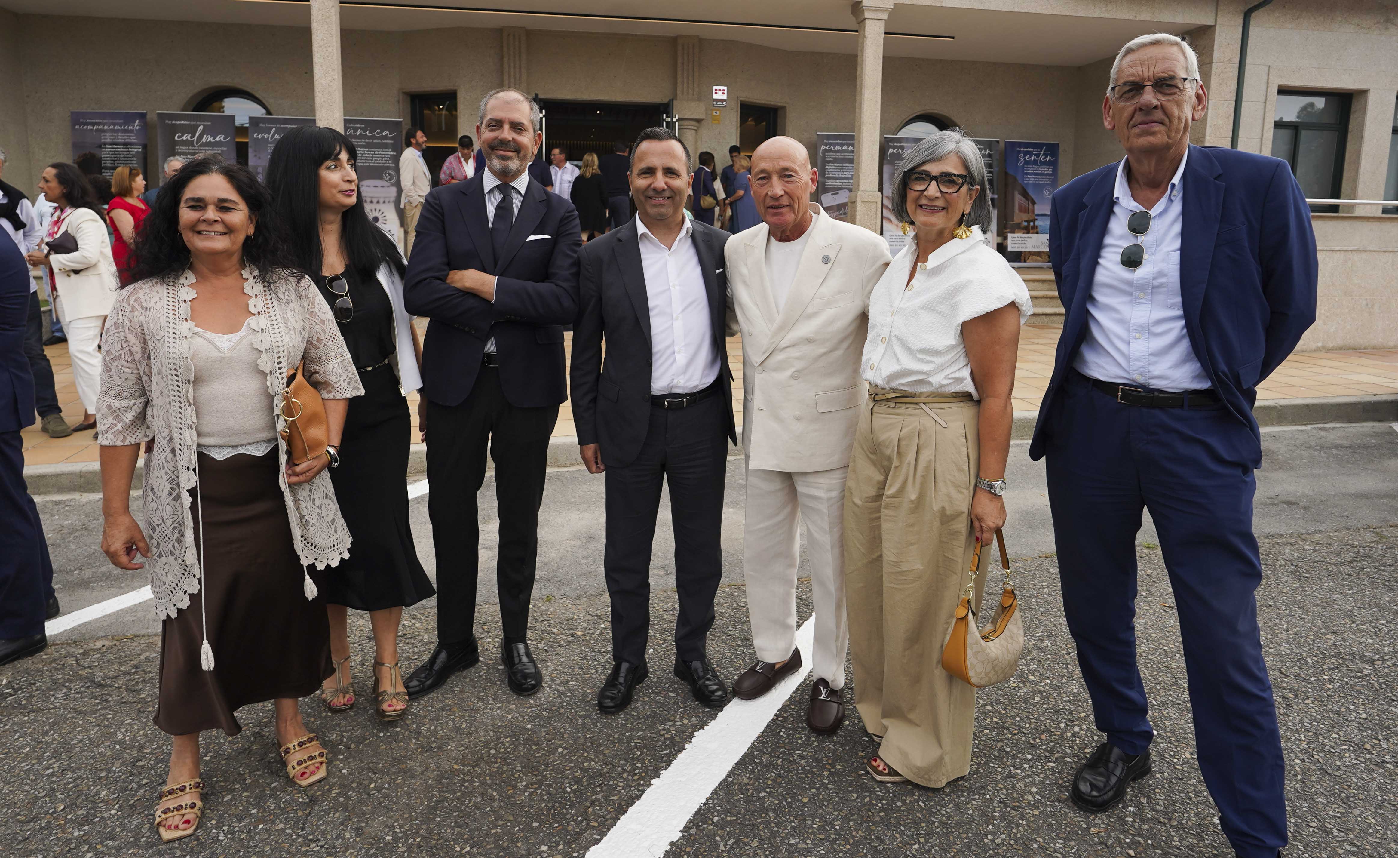 Inauguración del nuevo tanatario de San Marcos en Marín Inauguración del nuevo tanatario de San Marcos en Marín