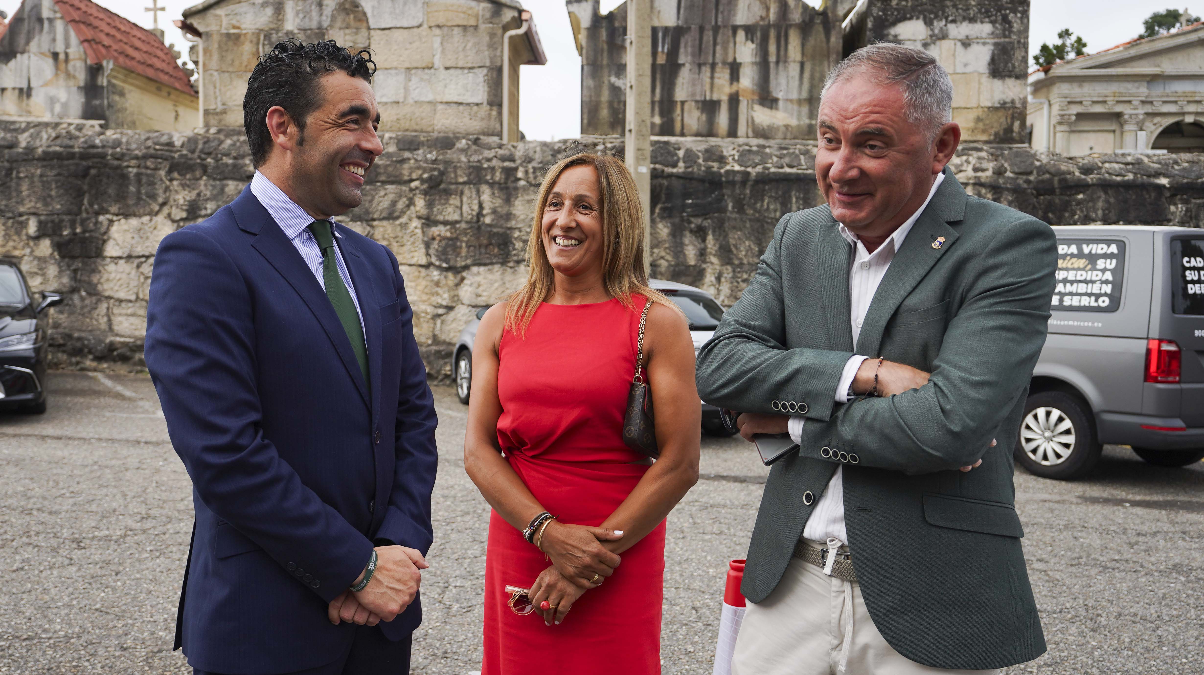 Inauguración del nuevo tanatario de San Marcos en Marín Inauguración del nuevo tanatario de San Marcos en Marín