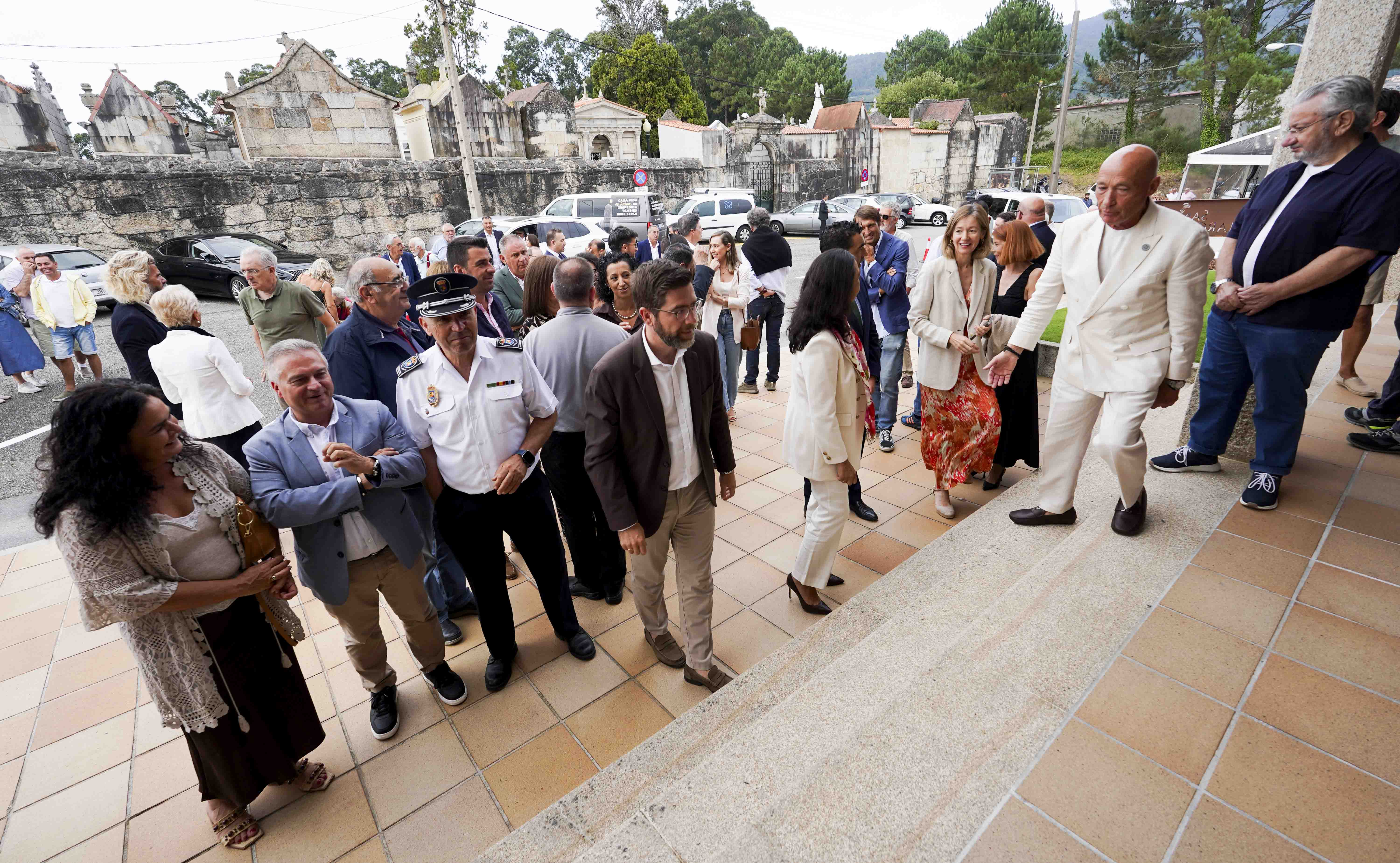 Inauguración del nuevo tanatario de San Marcos en Marín Inauguración del nuevo tanatario de San Marcos en Marín