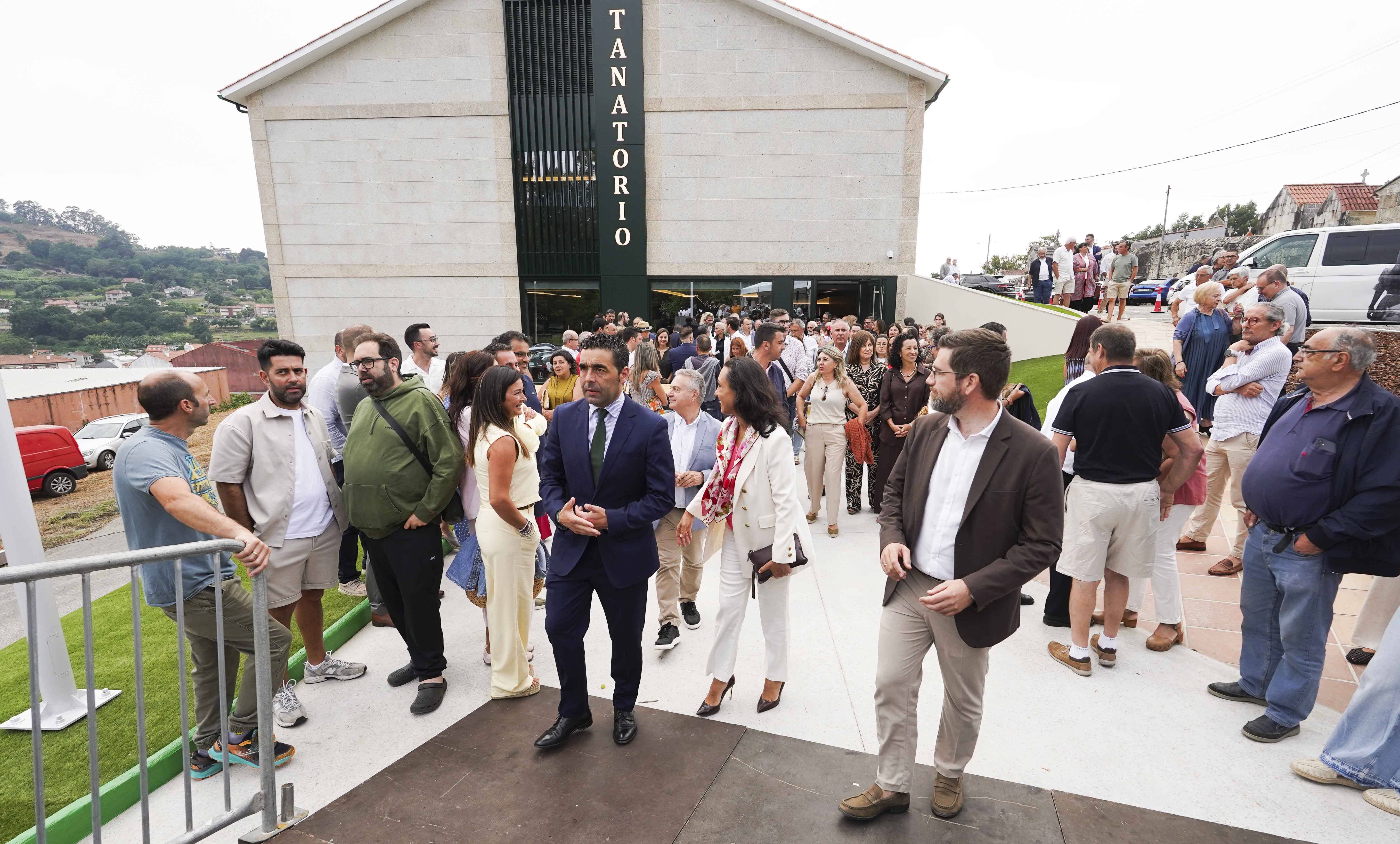 Inauguración del nuevo tanatario de San Marcos en Marín Inauguración del nuevo tanatario de San Marcos en Marín