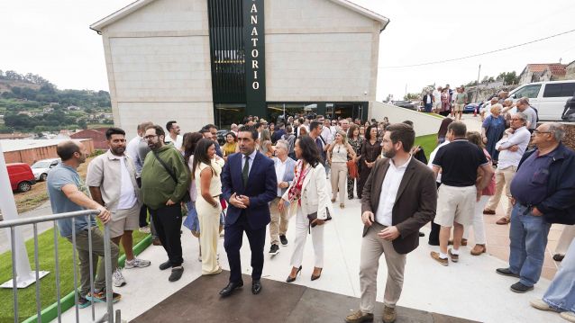 Inauguración do novo tanatario de San Marcos en Marín Inauguración do novo tanatario de San Marcos en Marín