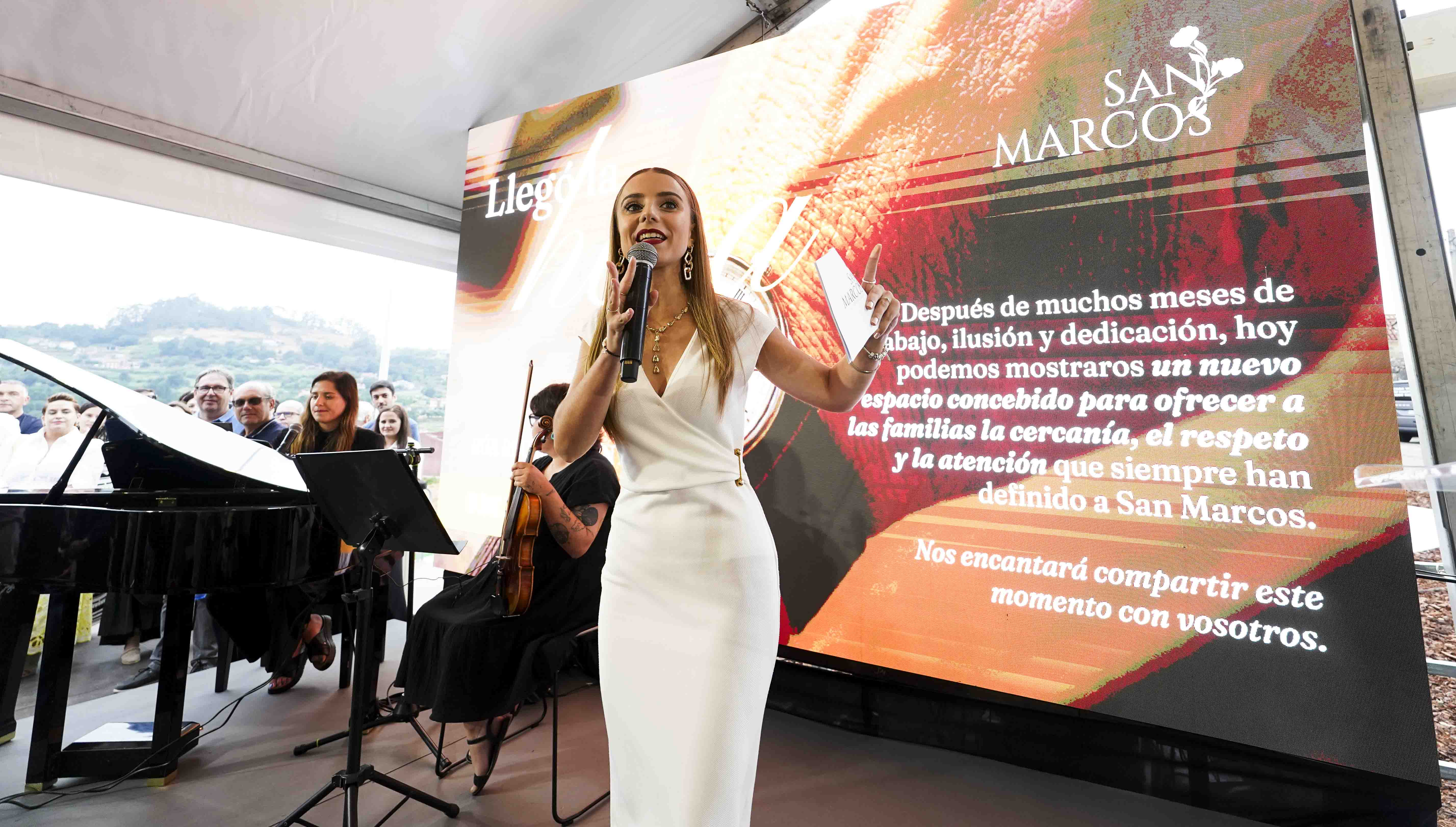 Inauguración del nuevo tanatario de San Marcos en Marín Inauguración del nuevo tanatario de San Marcos en Marín