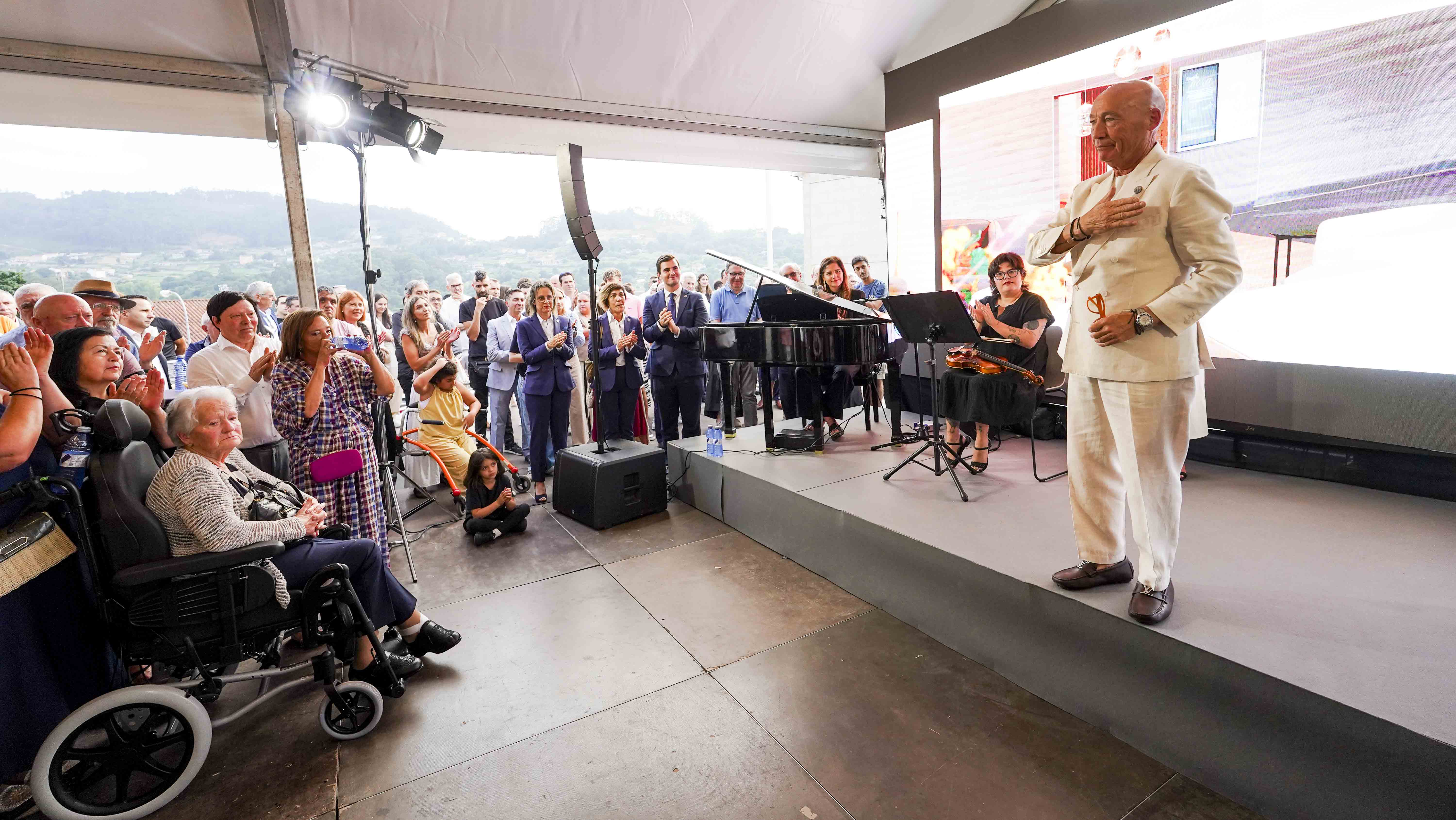 Inauguración del nuevo tanatario de San Marcos en Marín Inauguración del nuevo tanatario de San Marcos en Marín