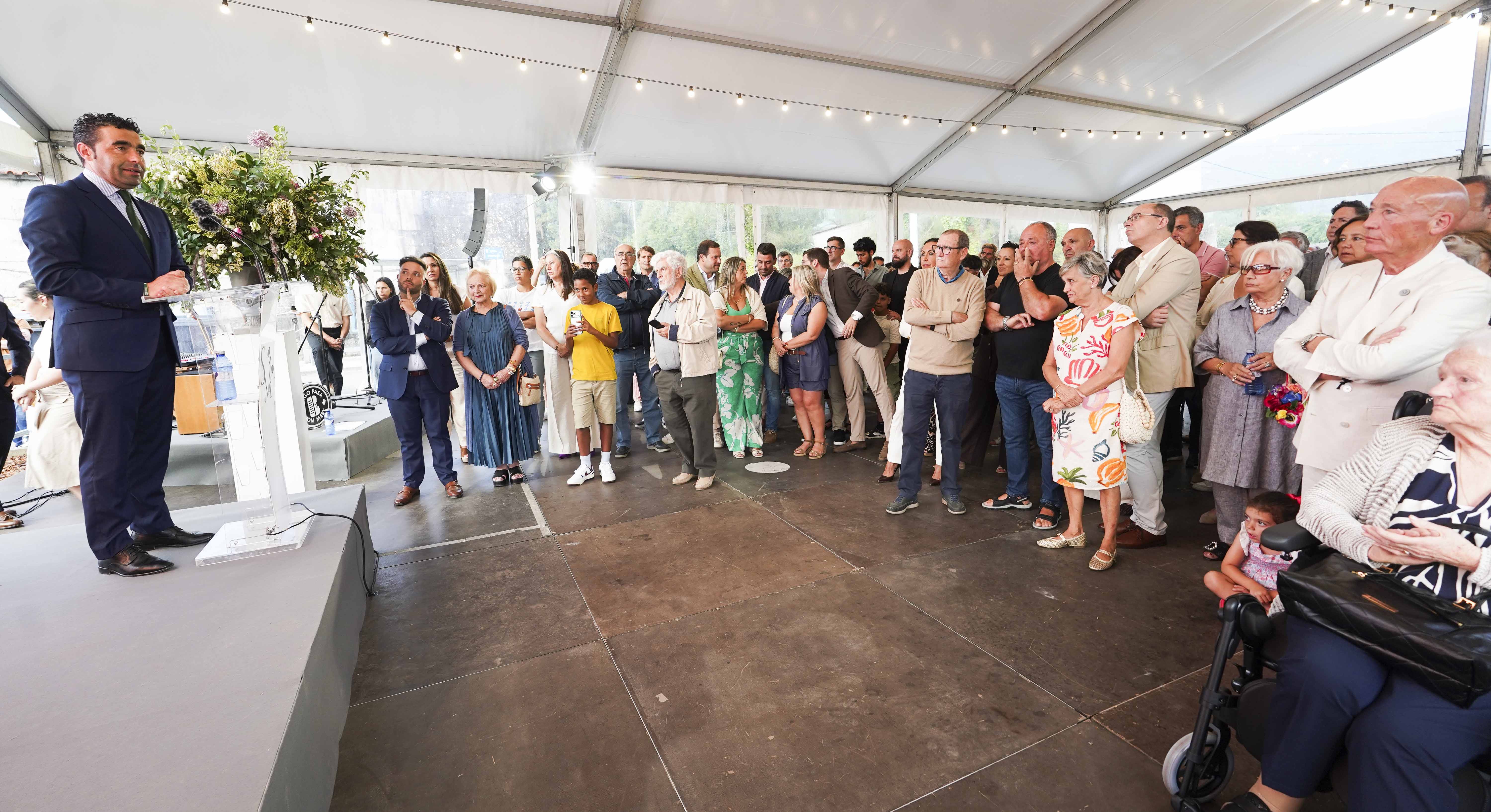 Inauguración del nuevo tanatario de San Marcos en Marín Inauguración del nuevo tanatario de San Marcos en Marín