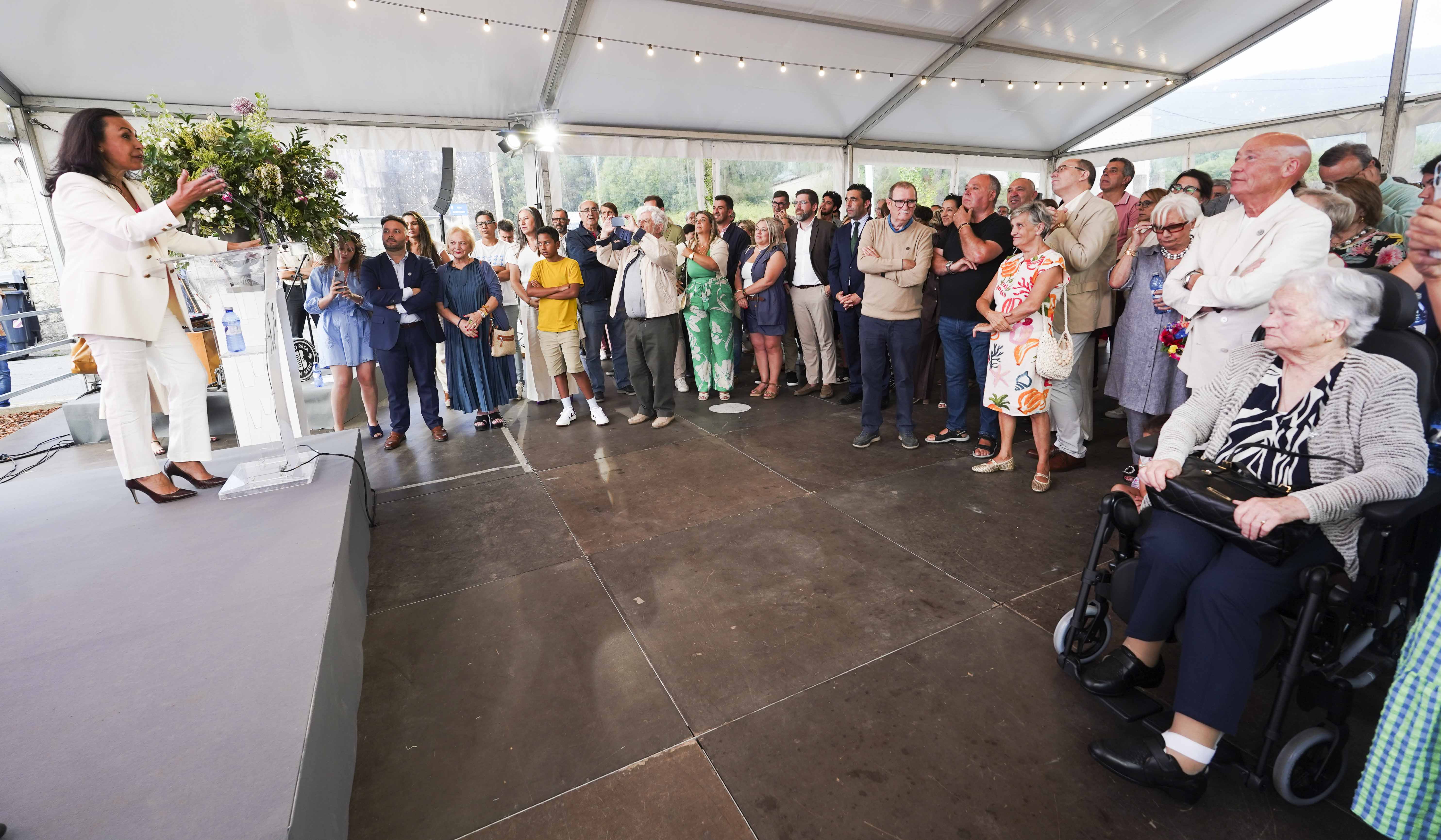 Inauguración del nuevo tanatario de San Marcos en Marín Inauguración del nuevo tanatario de San Marcos en Marín