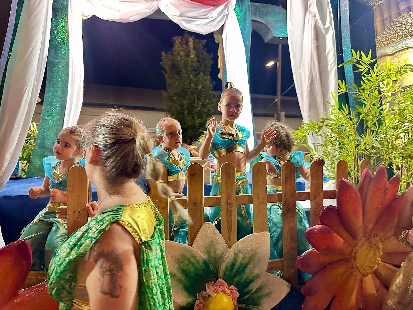 Batalla de Flores en Marín Batalla de Flores en Marín