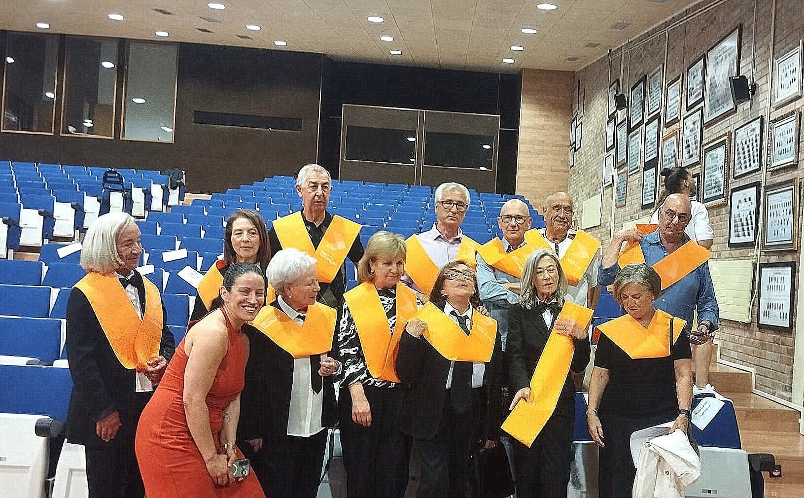 Aula de maiores no campus de Pontevedra na Universidade de Vigo