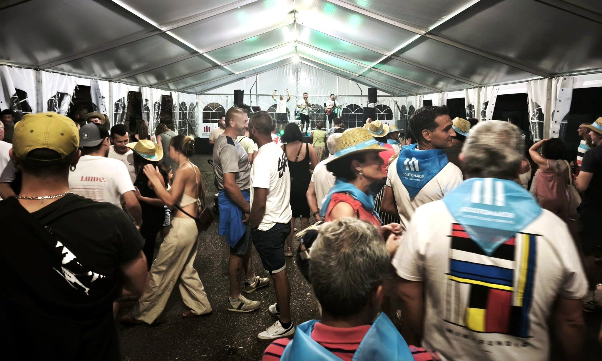 Recinto na Semana Grande das Festas de Soutomaior