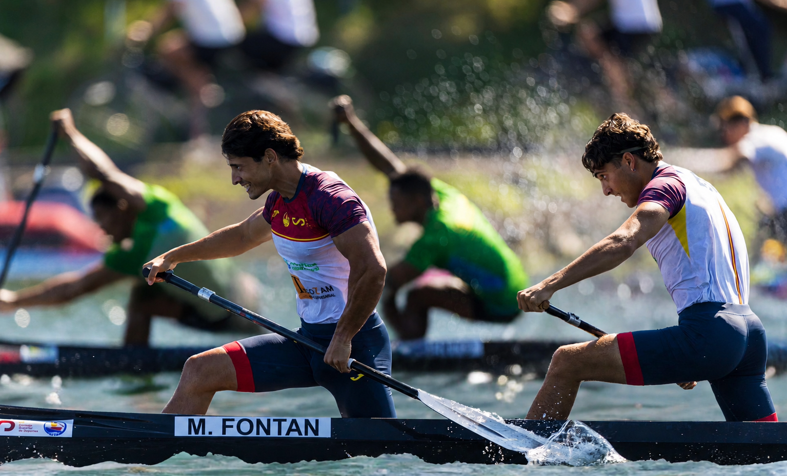 Manuel Fontán y Diego Domínguez na Copa do Mundo de Montreal
