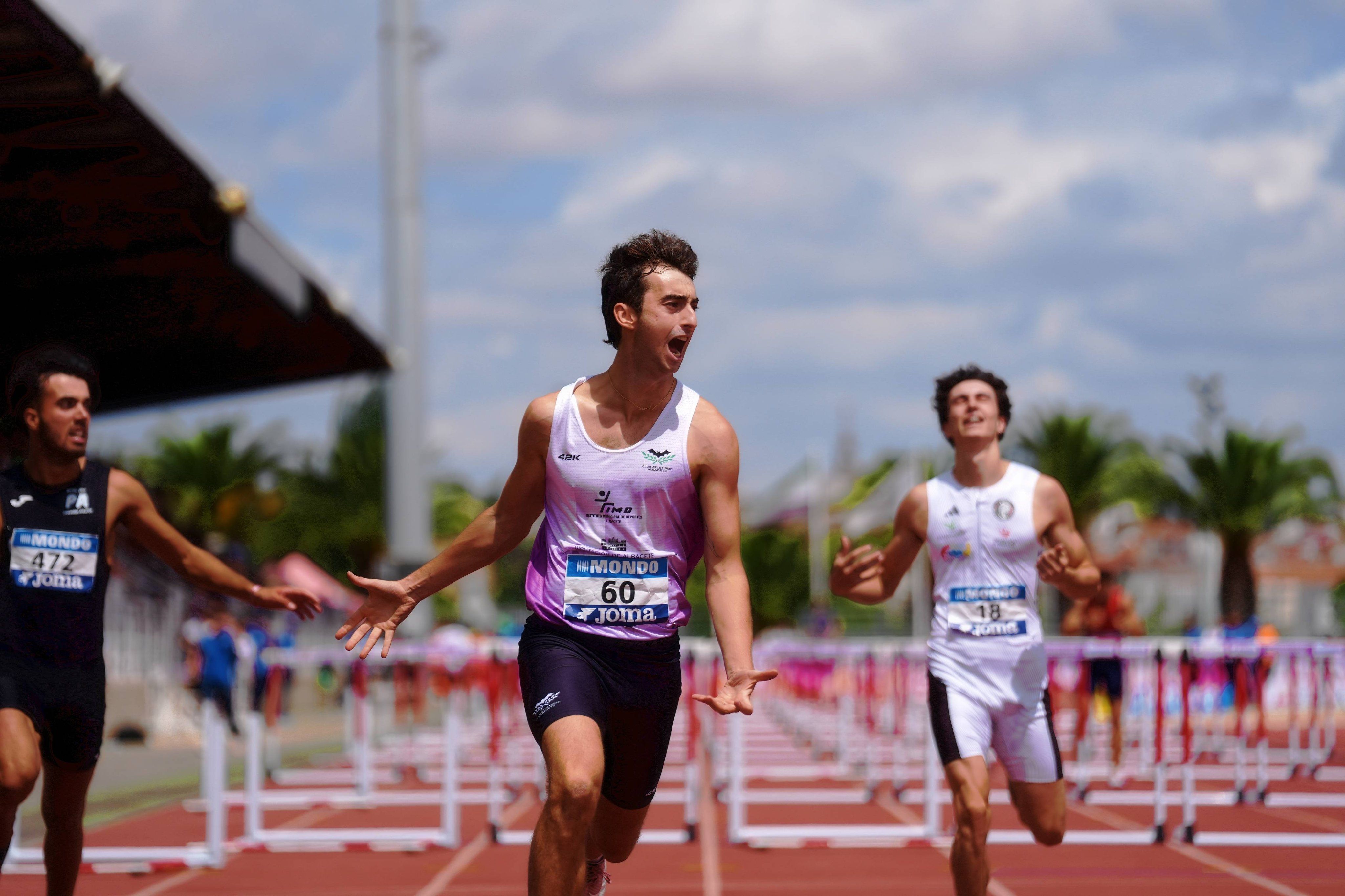 David Vicente en el Campeonato de España Sub-23 de Cáceres