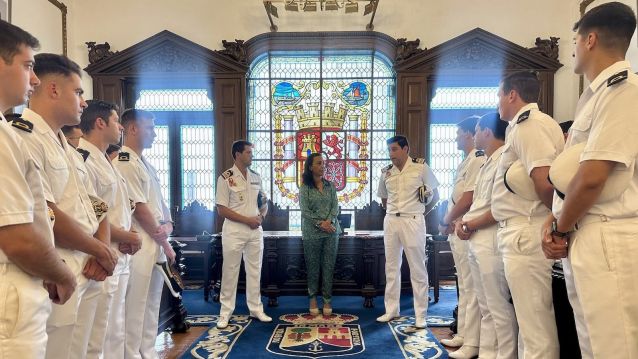 Marín despide a los guardamarinas de la Escuela Naval Marín despide a los guardamarinas de la Escuela Naval
