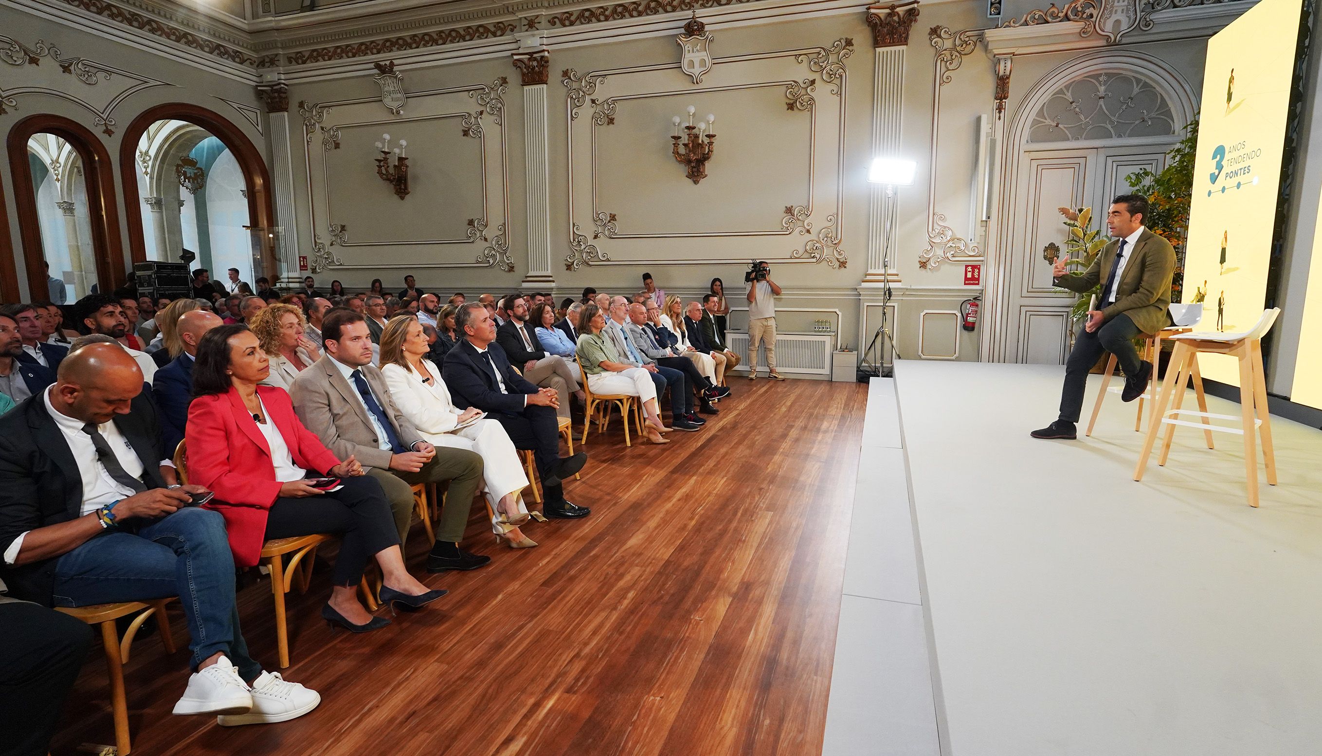 Celebración de los tres años de gobierno de Luis López en la Deputación