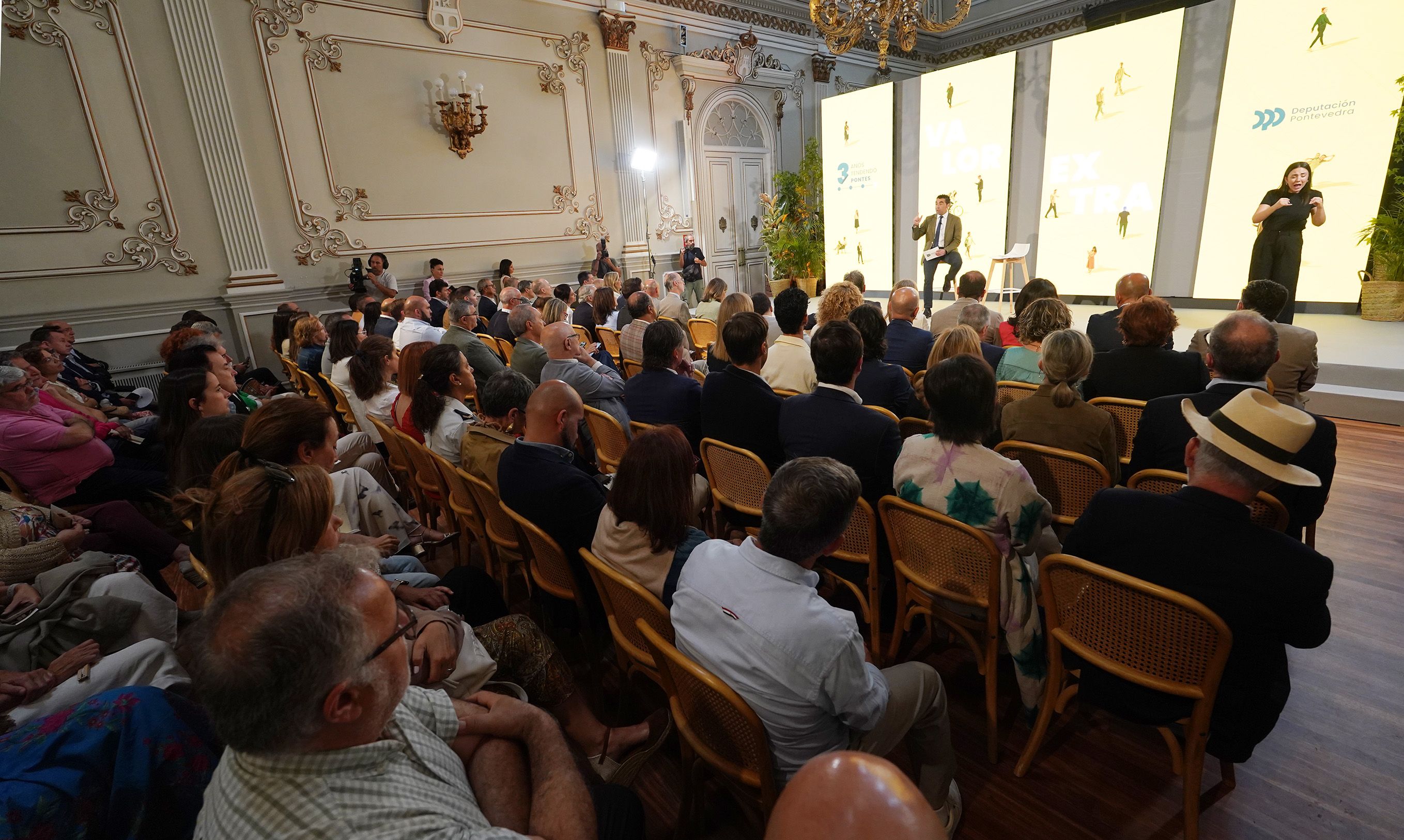 Celebración de los tres años de gobierno de Luis López en la Deputación