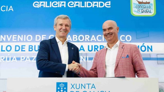 Alfonso Rueda e Félix Juncal