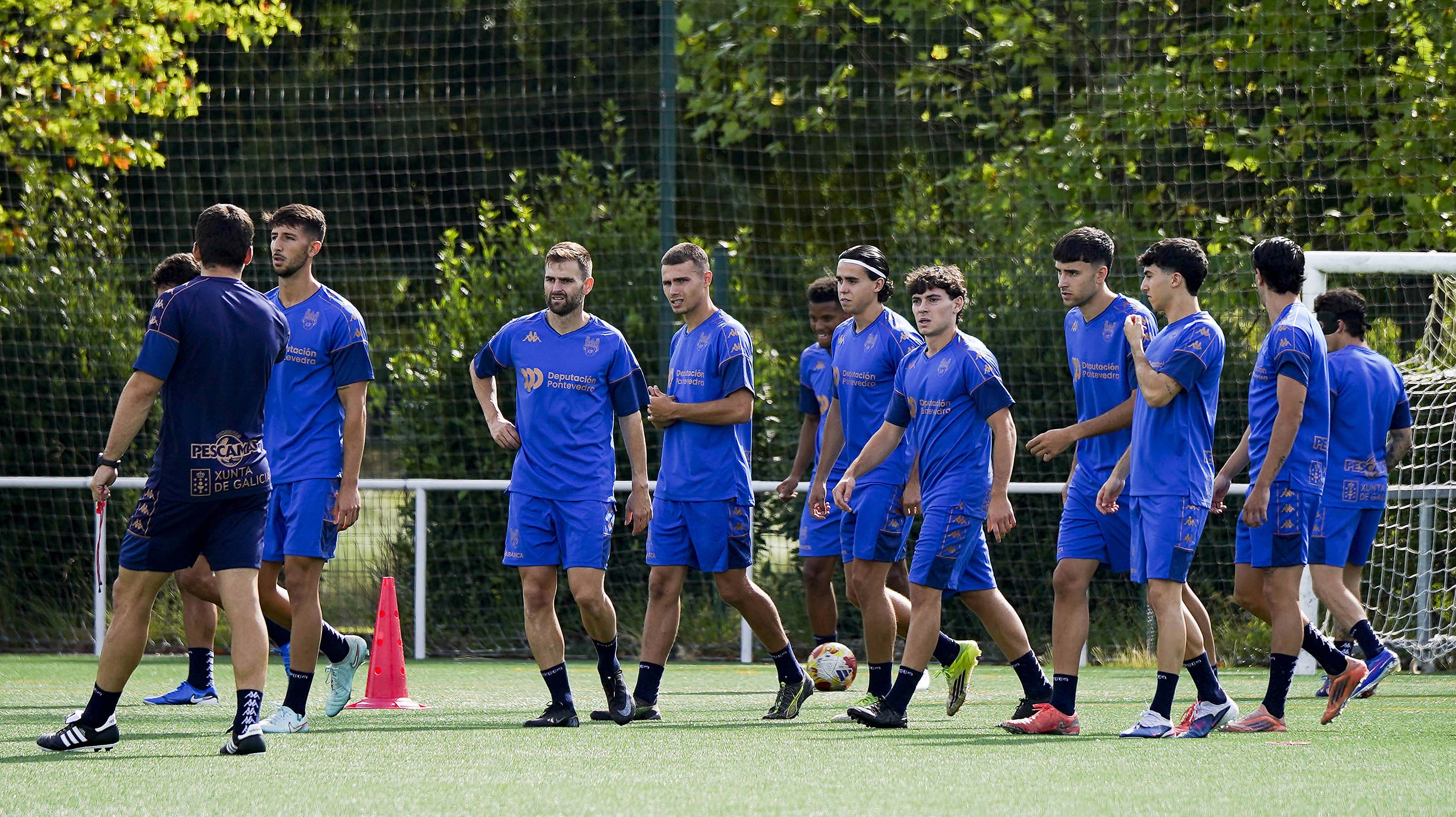 Primer entrenamiento de la temporada 26/27 del Pontevedra CF Primer entrenamiento de la temporada 26/27 del Pontevedra CF