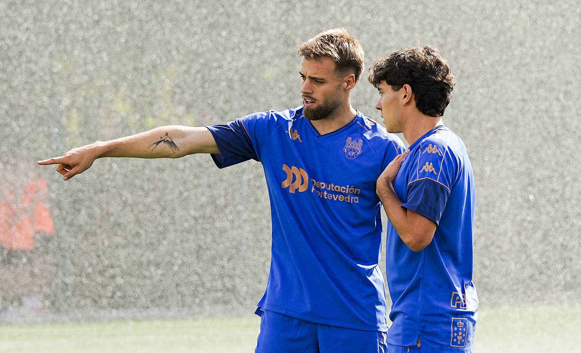 Primer entrenamiento de la temporada 26/27 del Pontevedra CF Primer entrenamiento de la temporada 26/27 del Pontevedra CF