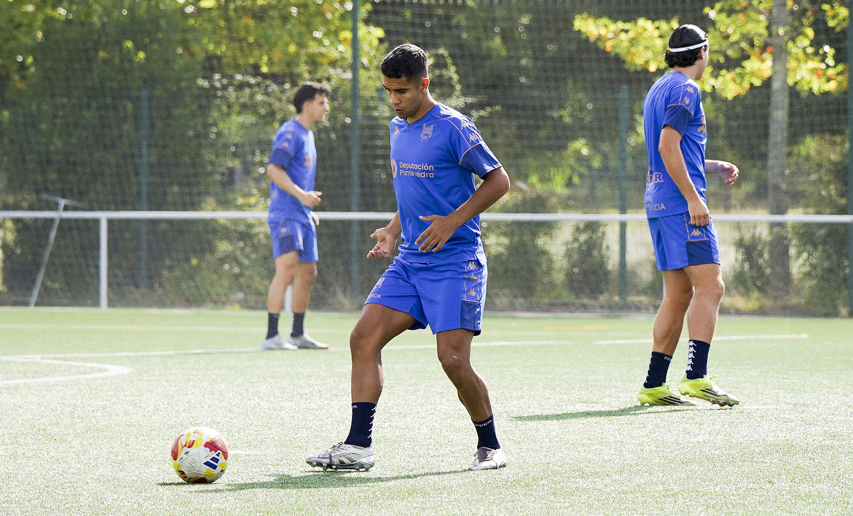 Primer entrenamiento de la temporada 26/27 del Pontevedra CF Primer entrenamiento de la temporada 26/27 del Pontevedra CF
