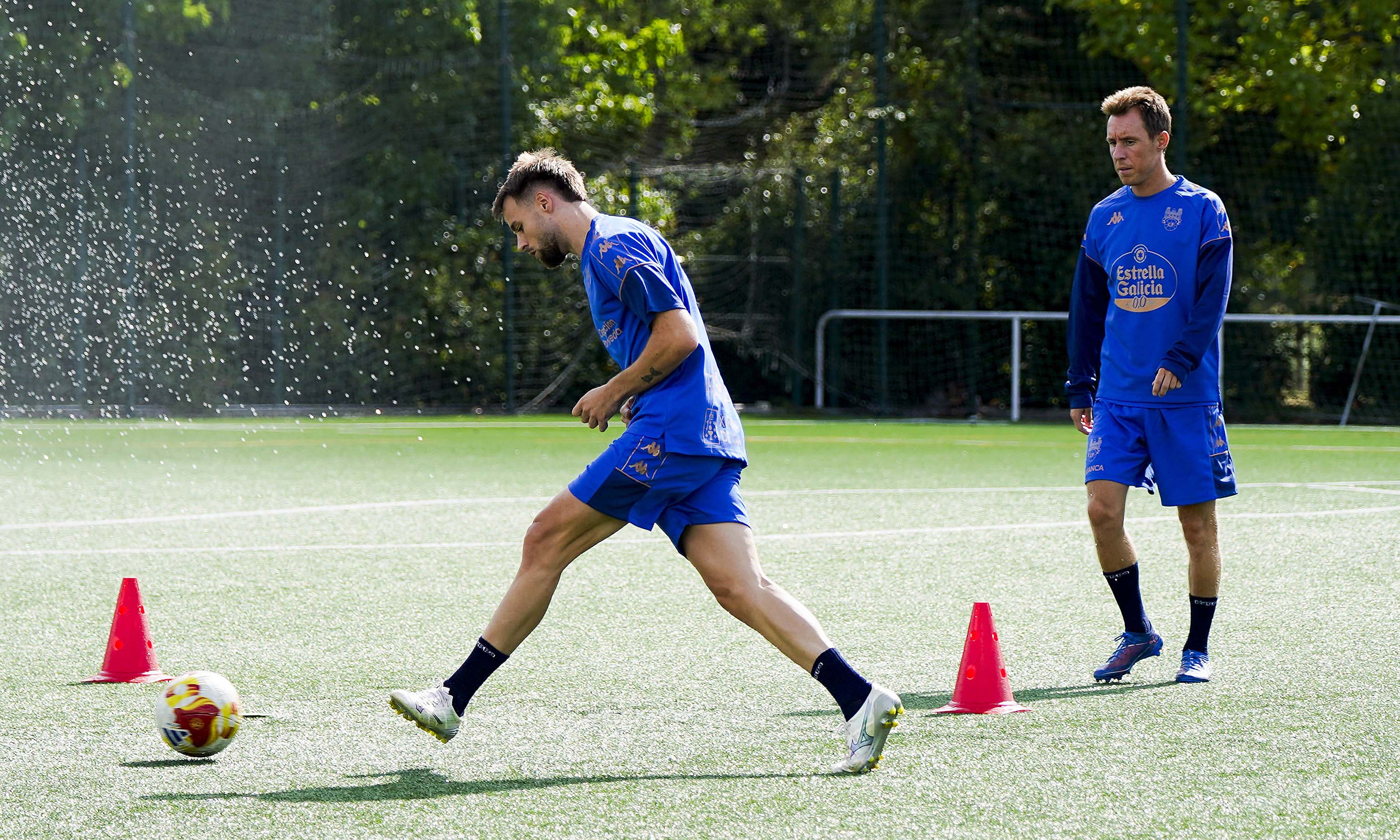 Primer entrenamiento de la temporada 26/27 del Pontevedra CF Primer entrenamiento de la temporada 26/27 del Pontevedra CF