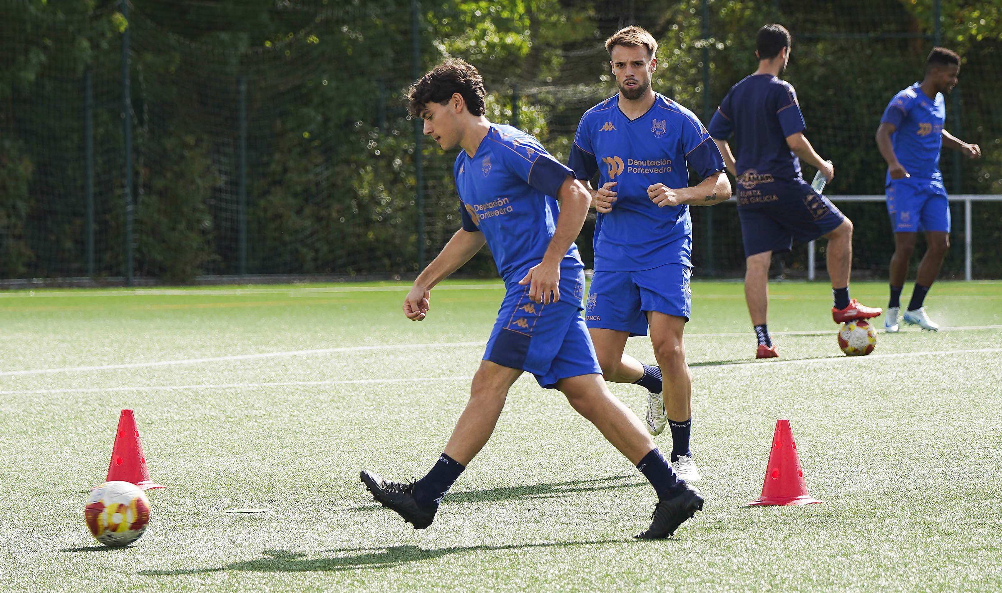 Primer entrenamiento de la temporada 26/27 del Pontevedra CF Primer entrenamiento de la temporada 26/27 del Pontevedra CF