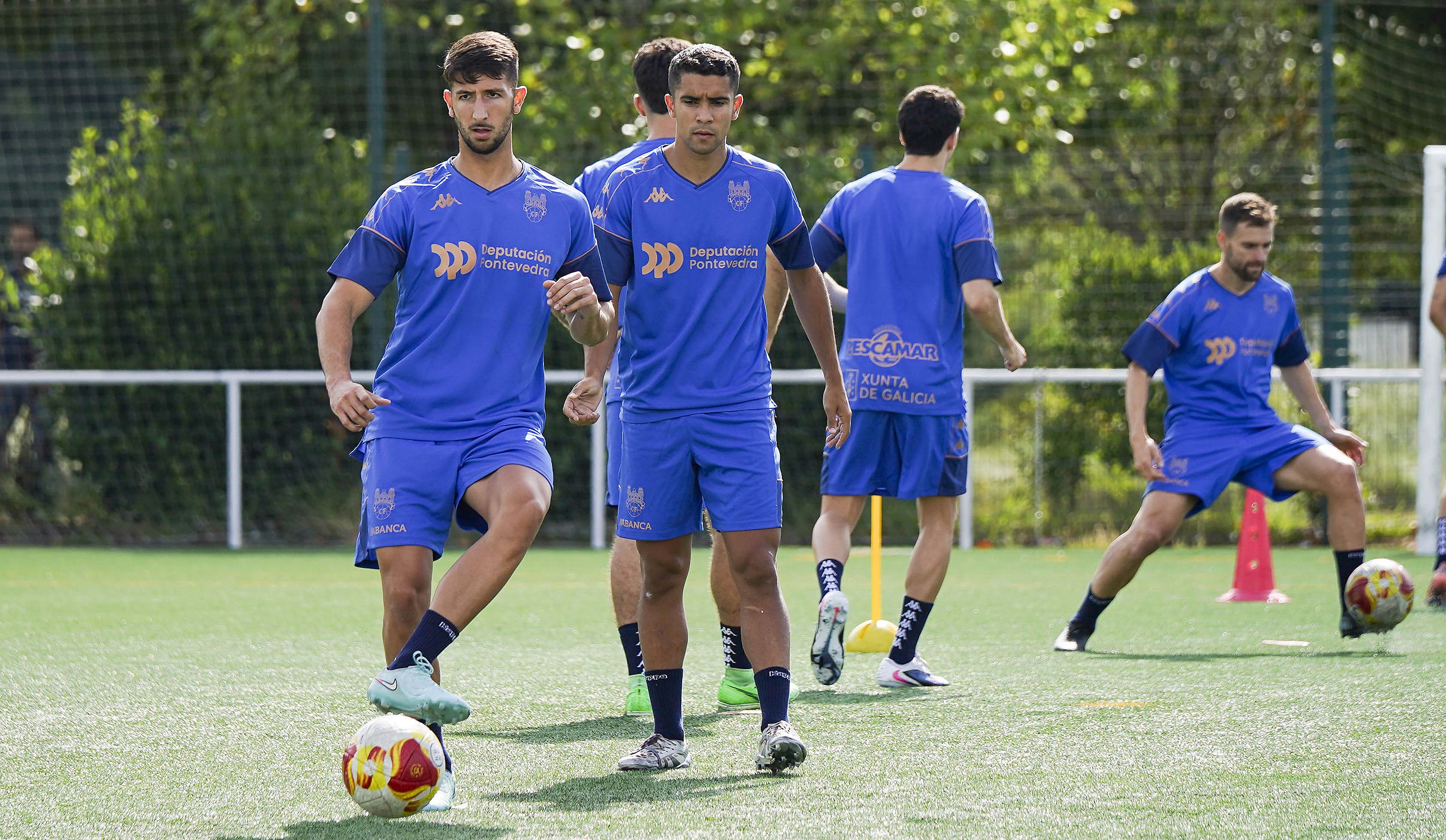 Primer entrenamiento de la temporada 26/27 del Pontevedra CF Primer entrenamiento de la temporada 26/27 del Pontevedra CF