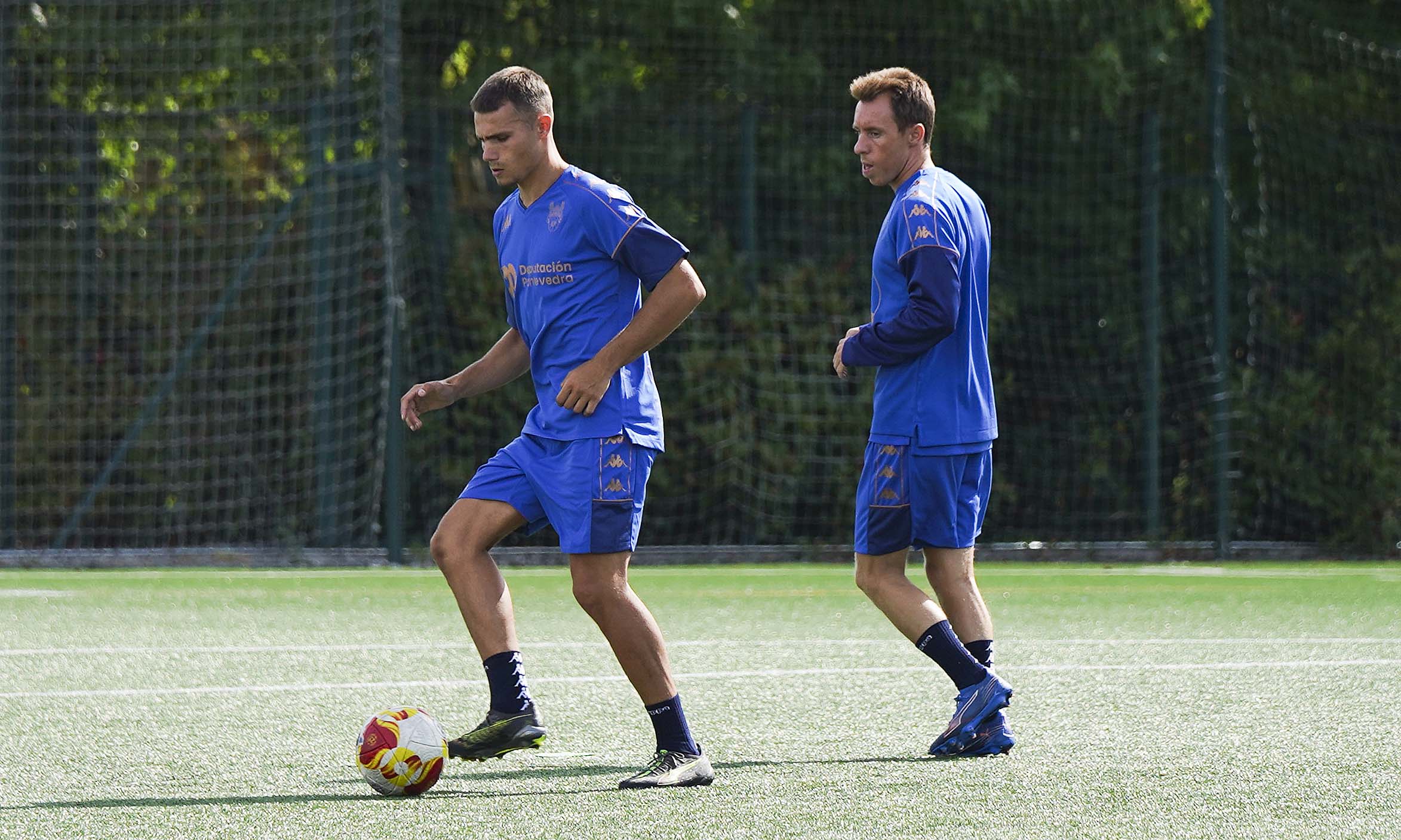 Primer entrenamiento de la temporada 26/27 del Pontevedra CF Primer entrenamiento de la temporada 26/27 del Pontevedra CF