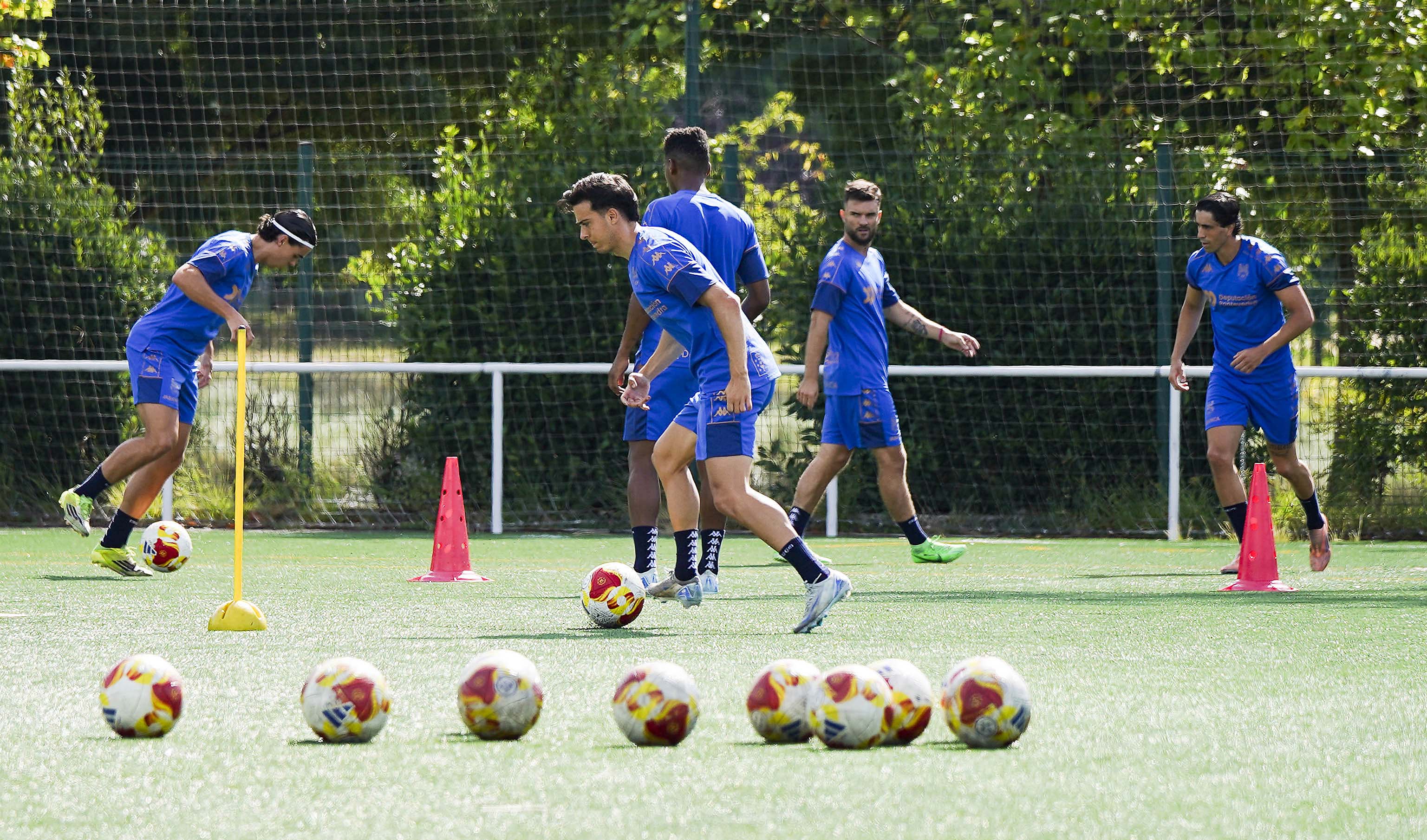 Primer entrenamiento de la temporada 26/27 del Pontevedra CF Primer entrenamiento de la temporada 26/27 del Pontevedra CF