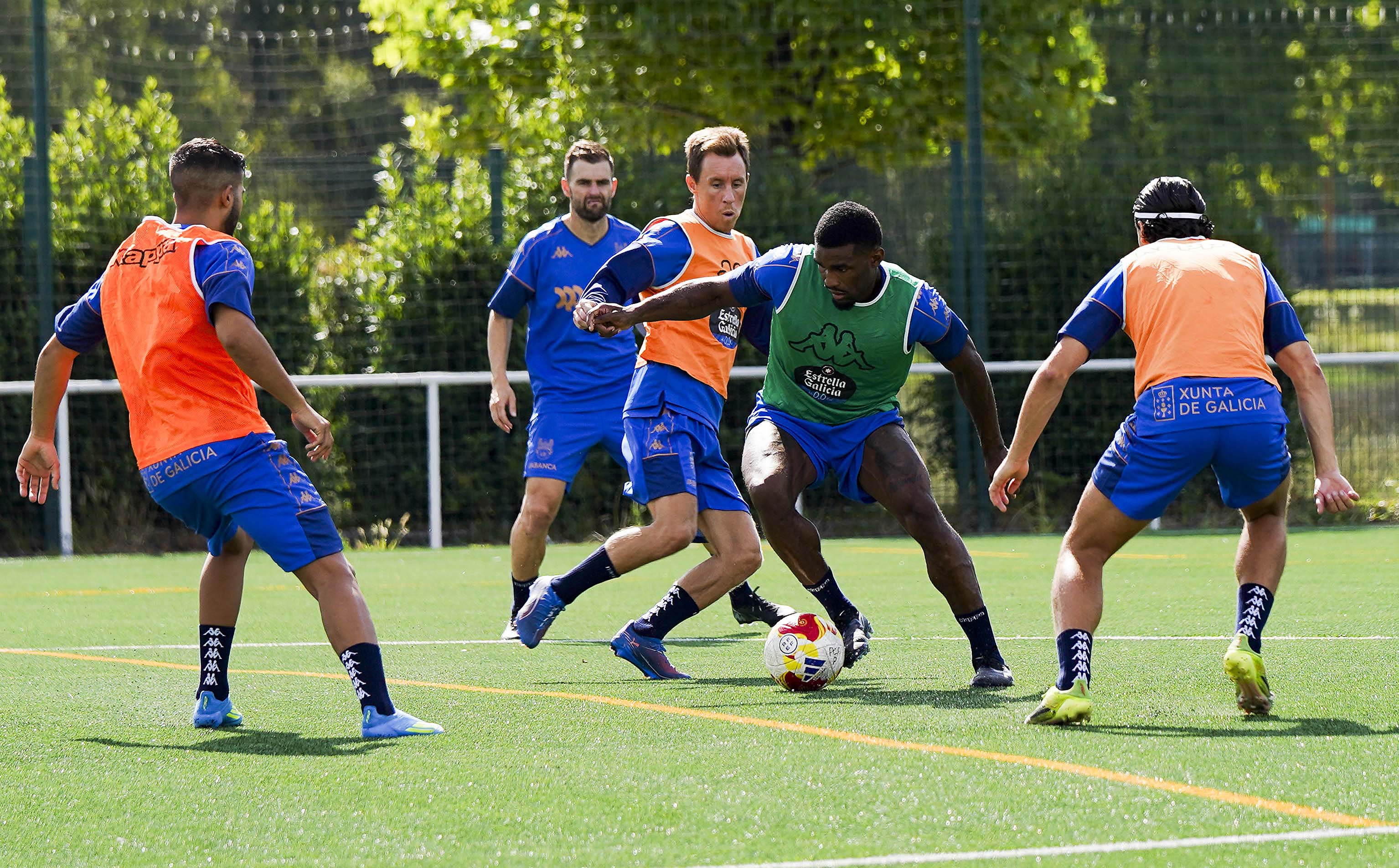Primer entrenamiento de la temporada 26/27 del Pontevedra CF Primer entrenamiento de la temporada 26/27 del Pontevedra CF