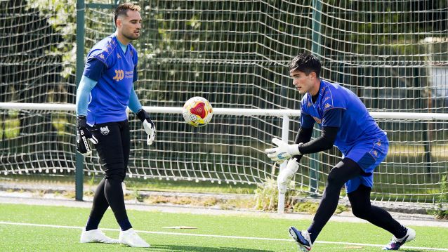 Primer entrenamiento de la temporada 26/27 del Pontevedra CF Primer entrenamiento de la temporada 26/27 del Pontevedra CF