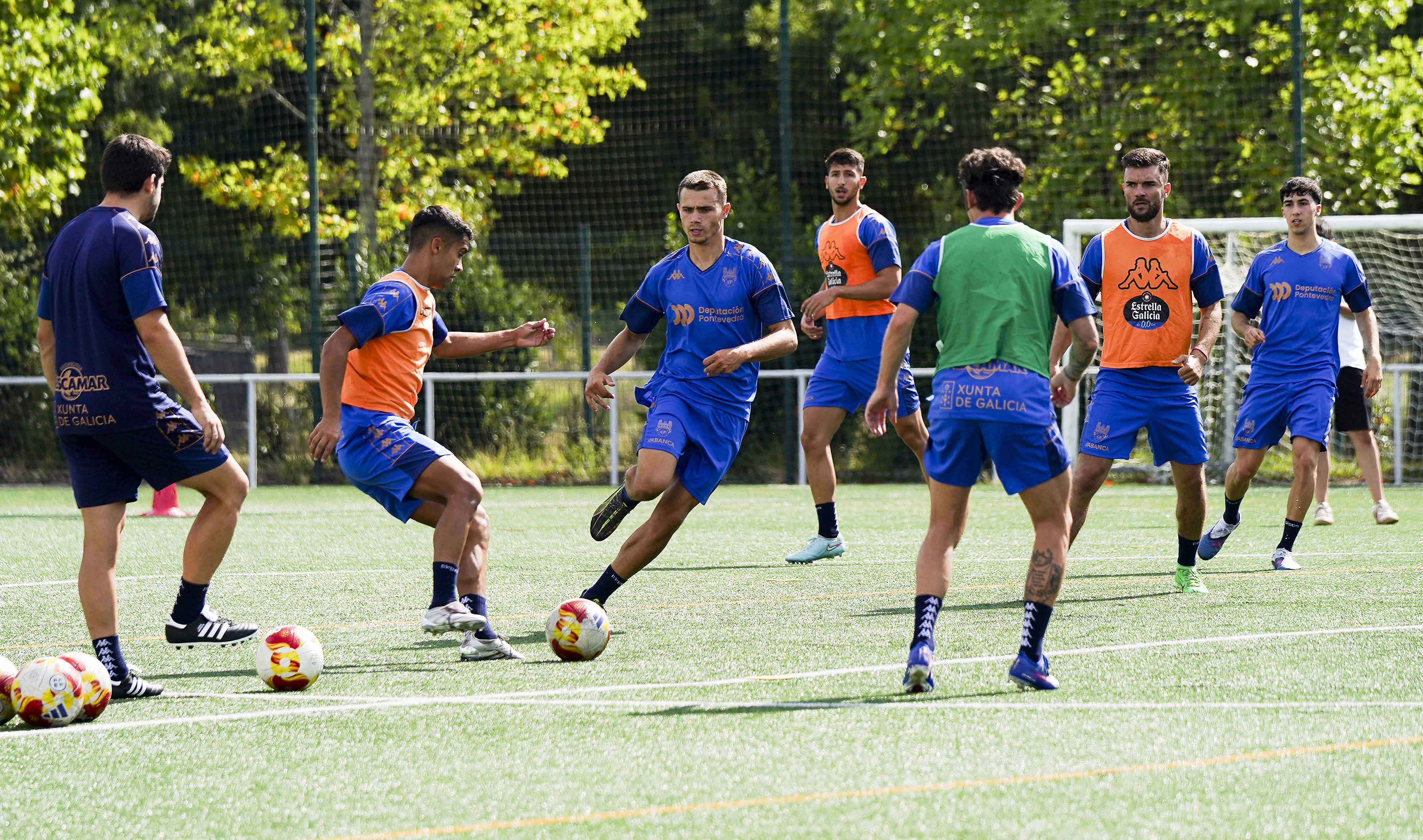 Primer entrenamiento de la temporada 26/27 del Pontevedra CF