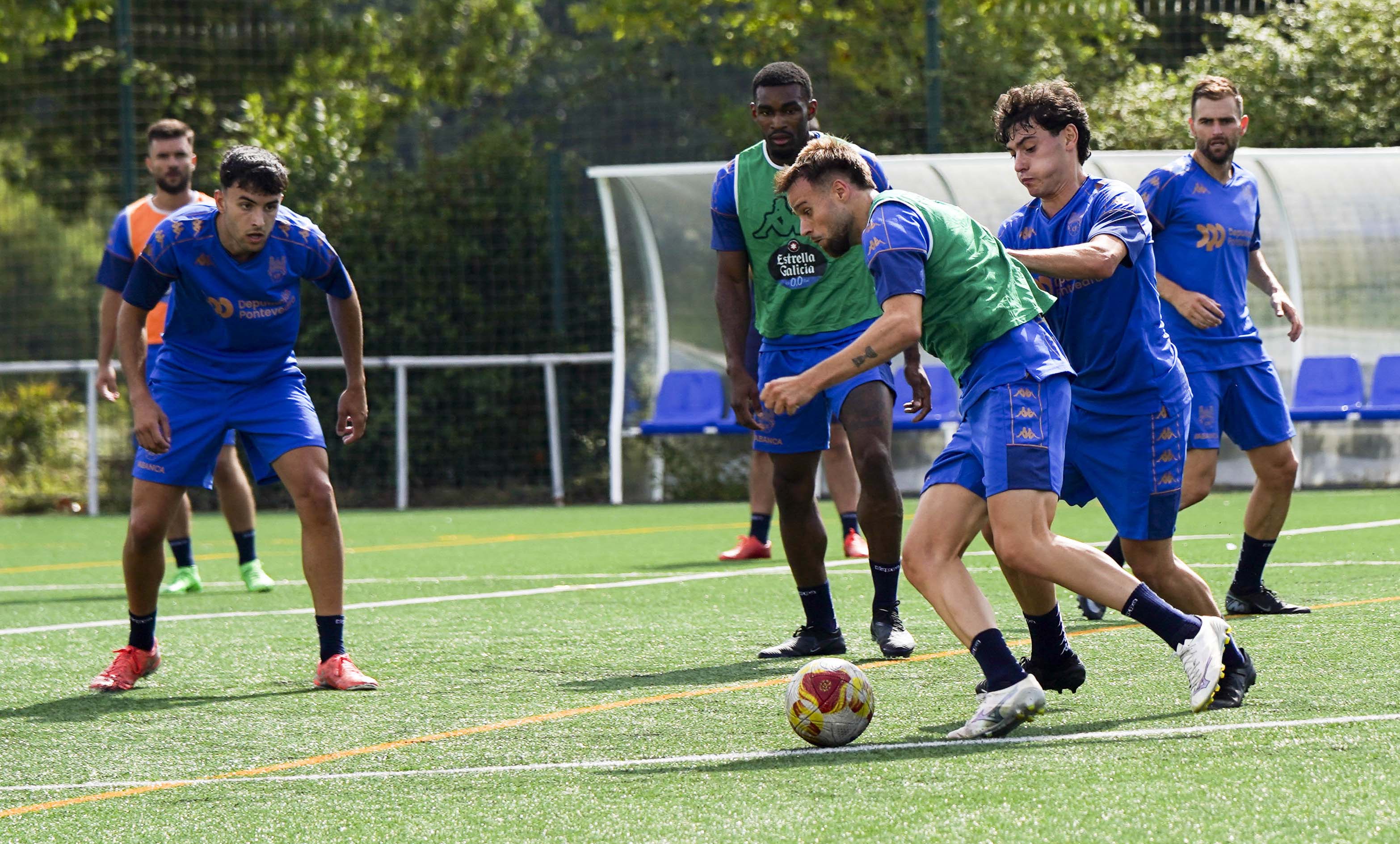Primer entrenamiento de la temporada 26/27 del Pontevedra CF Primer entrenamiento de la temporada 26/27 del Pontevedra CF