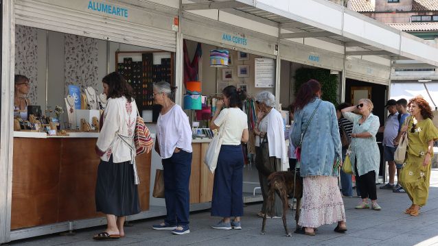 Chalana, la fería de artesanía y deseño de Pontevedra