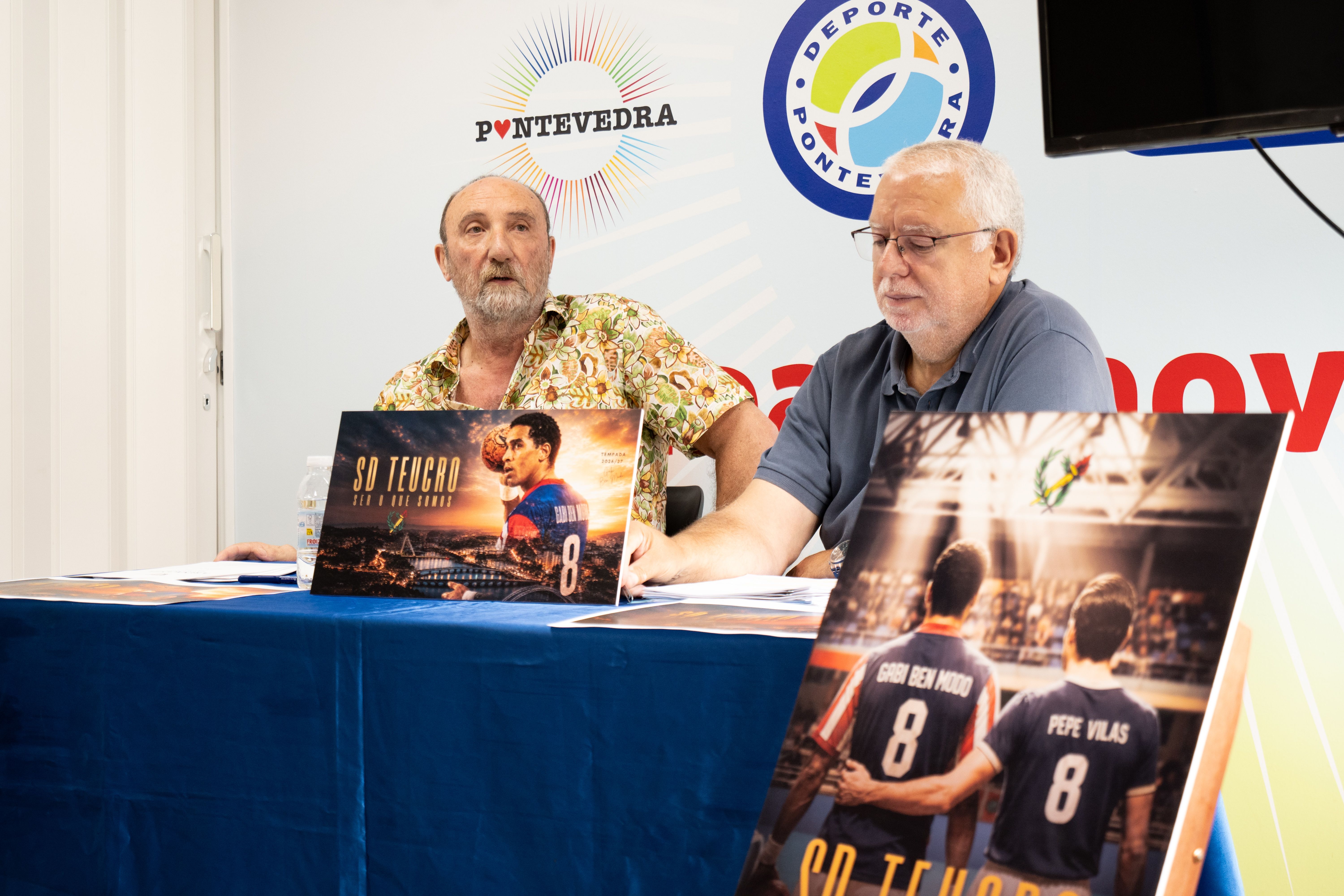 Presentación da campaña de socios da SD Teucro 