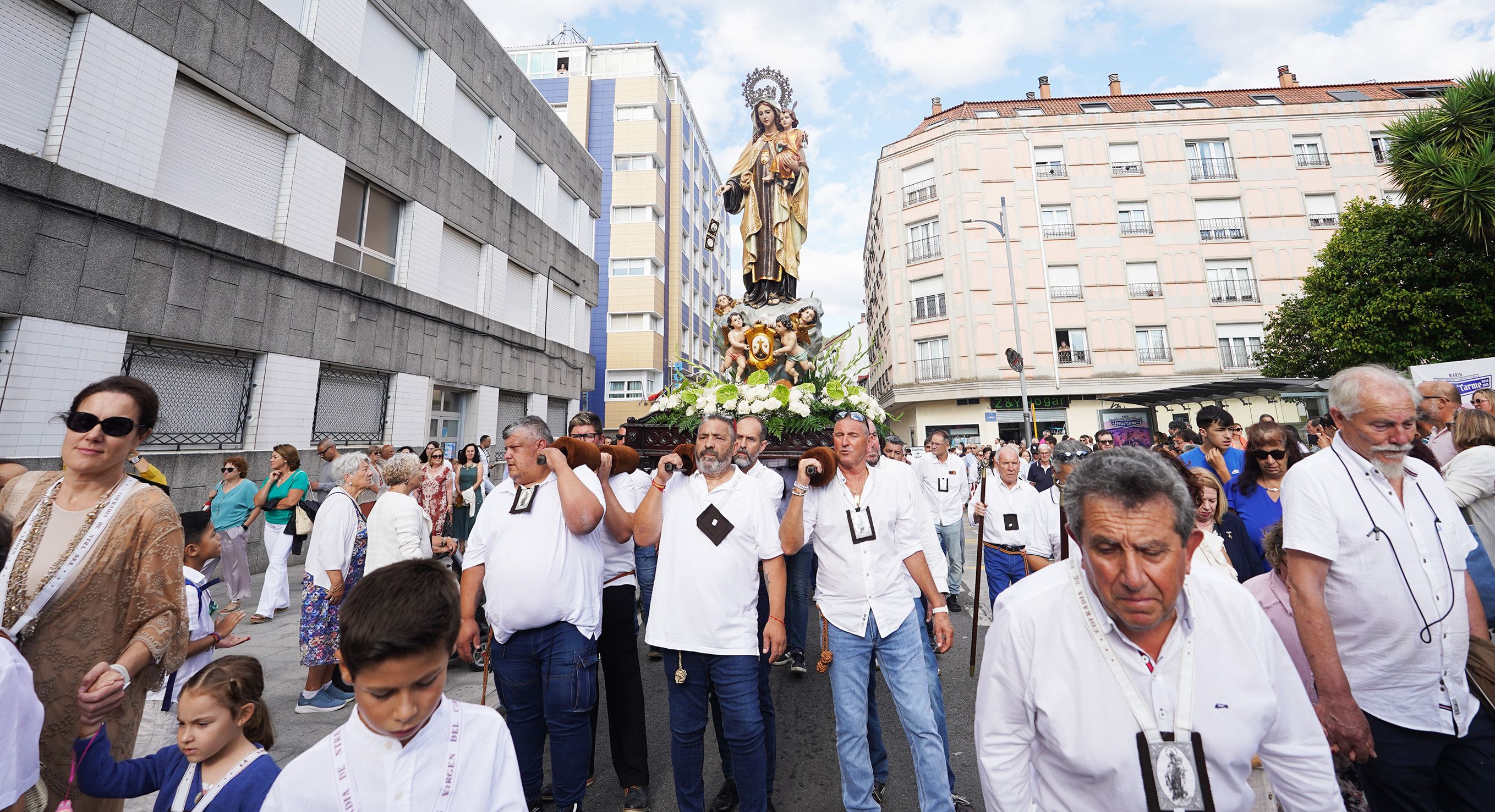 Procesión do Carme en Marín Procesión do Carme en Marín