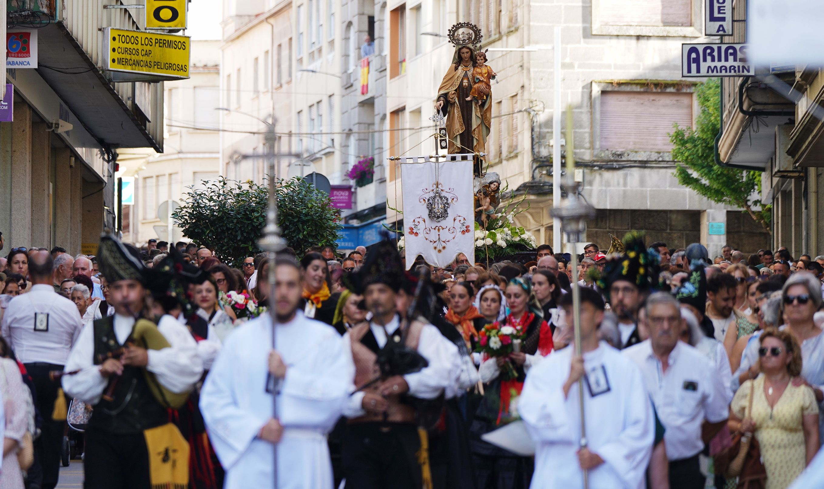 Procesión do Carme en Marín Procesión do Carme en Marín