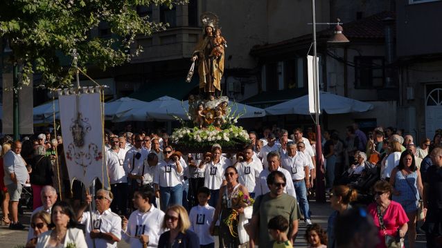 Procesión del Carmen en Marín Procesión del Carmen en Marín