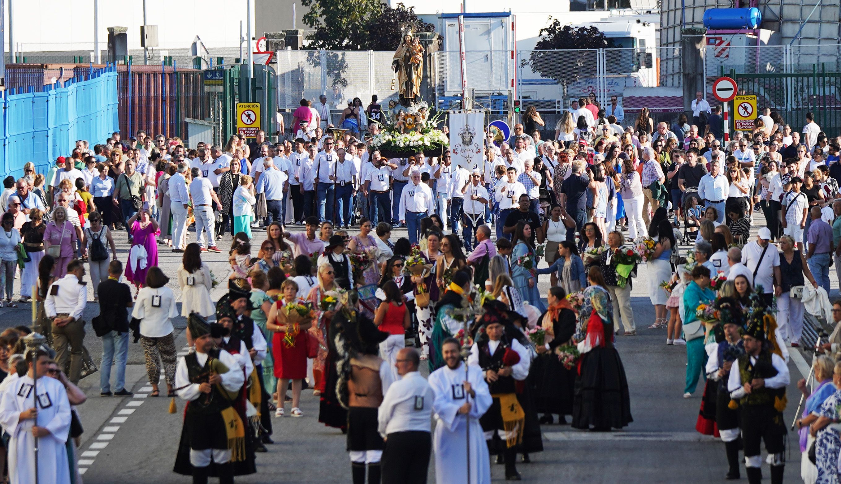 Procesión do Carme en Marín Procesión do Carme en Marín