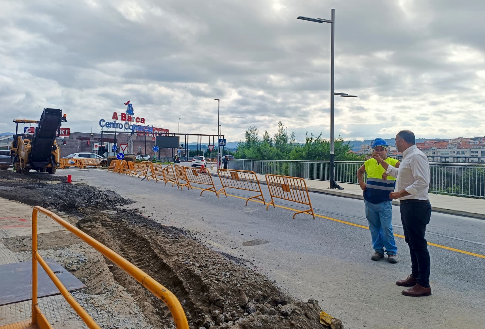 Obras na Avenida da Barca