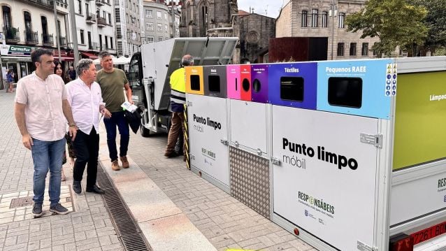 Punto limpio móvil en Pontevedra Punto limpio móvil en Pontevedra
