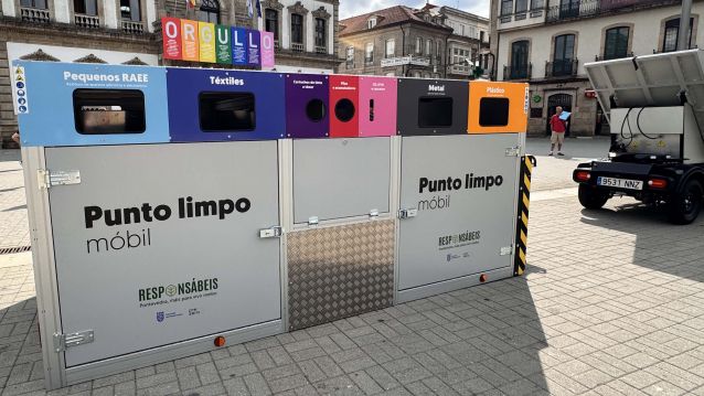 Punto limpio móvil en Pontevedra Punto limpio móvil en Pontevedra