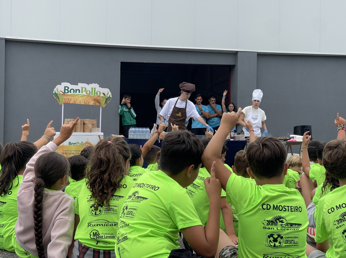 Bon Pollo participa en el campus de verano Natur Meis