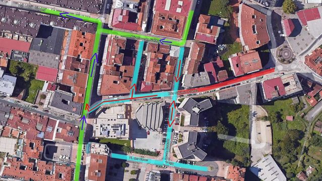 Plan de tráfico por las obras en Casimiro Gómez Plan de tráfico por las obras en Casimiro Gómez