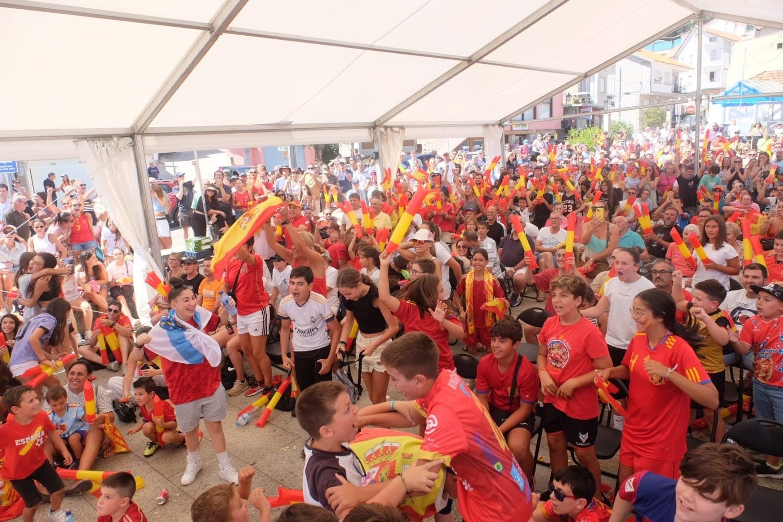 Pantalla gigante en Poio para ver el Mundial femenino